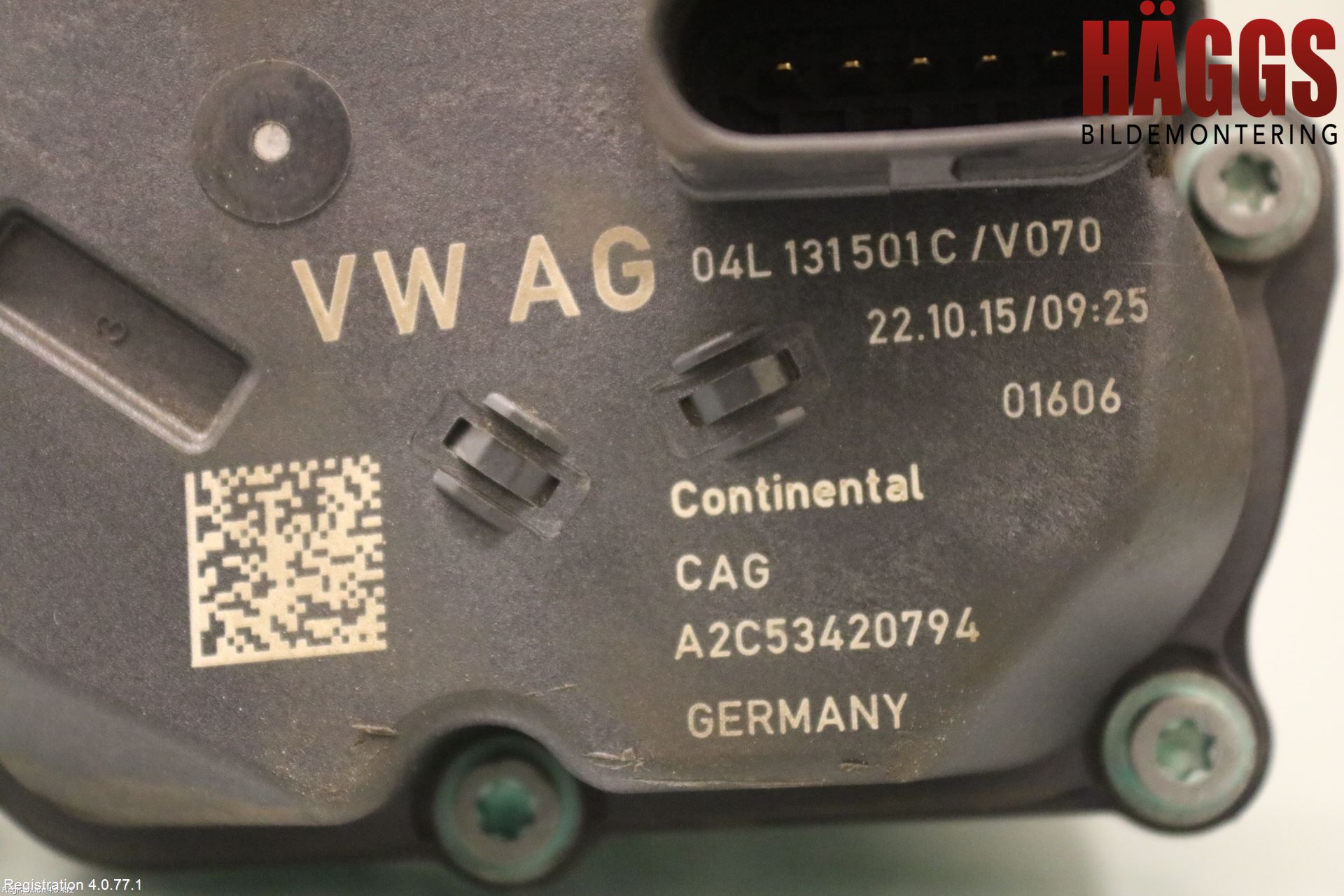 Volkswagen VW TOURAN 16- Egr Ventil