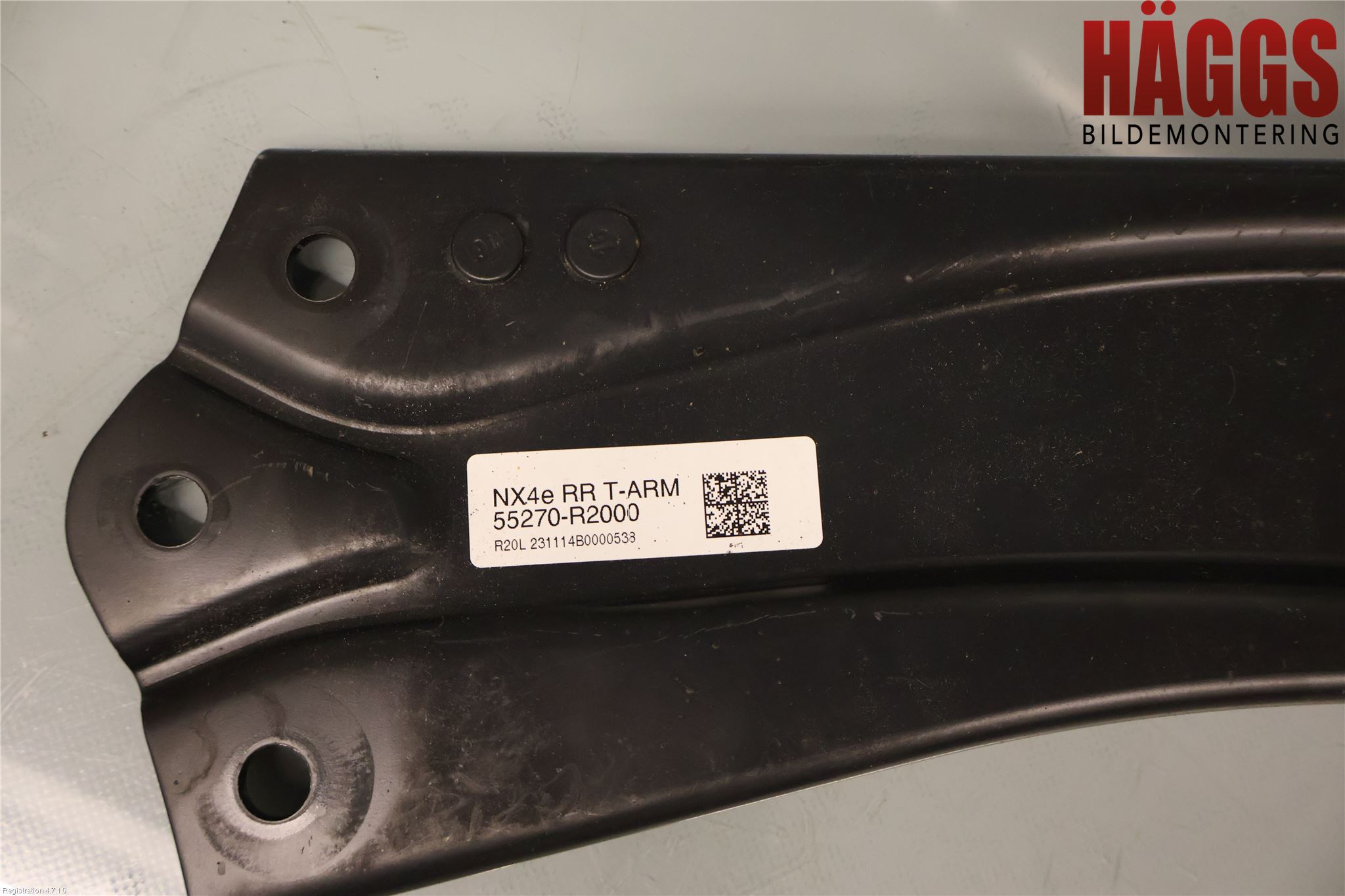 Hyundai TUCSON 05- Bärarm Bak Vänster
