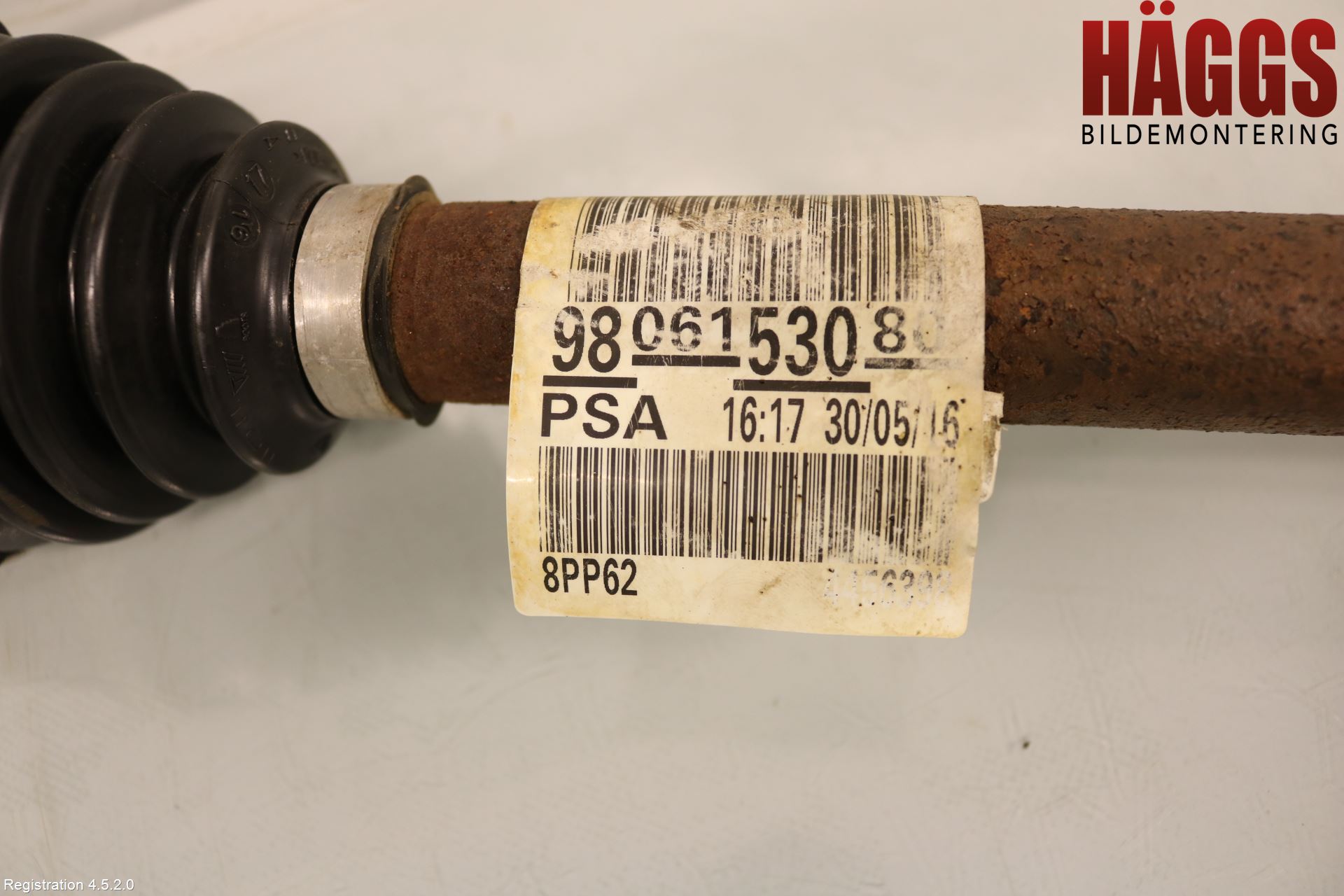 Peugeot EXPERT/E-EXPERT 17- Drivaxel Fram Vänster