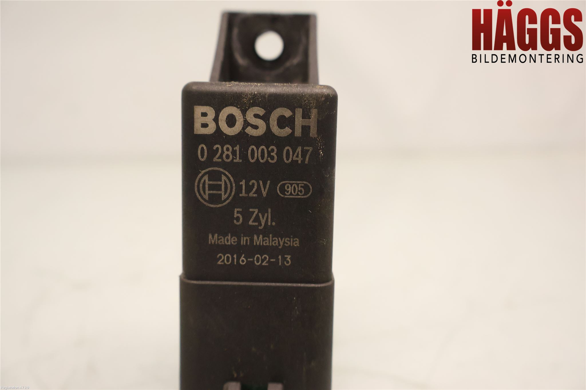 Volvo XC60 14-17 Relä Glödning Diesel