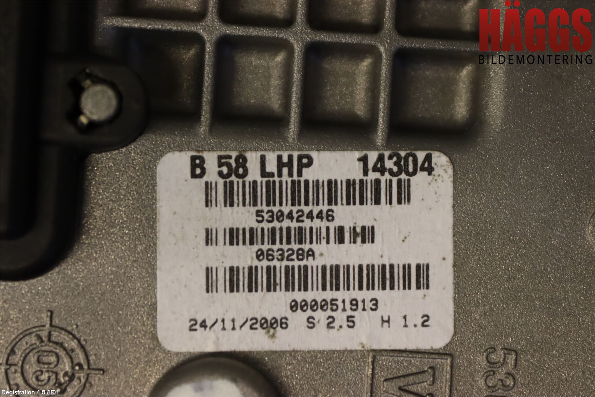 Citroen C4 PICASSO 06-13 Torkarmotor Vindruta