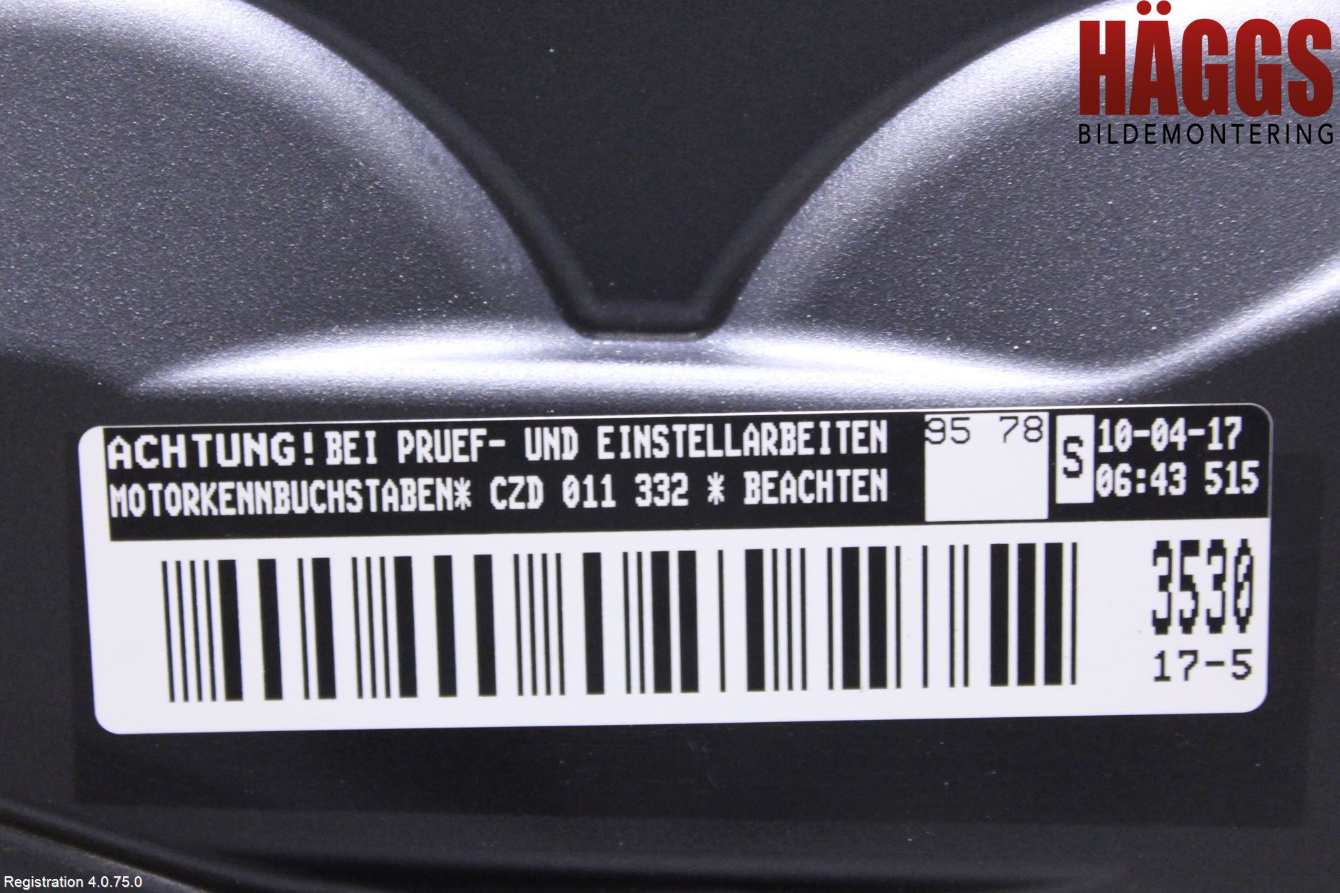 Volkswagen VW GOLF / E-GOLF VII 13-20 Motor Bensin