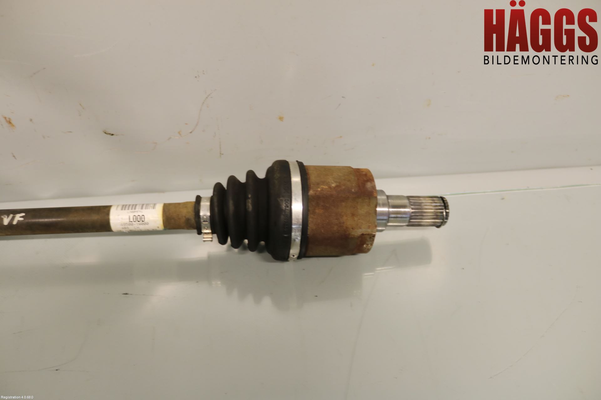 Kia RIO 12-16 Drivaxel Fram Vänster
