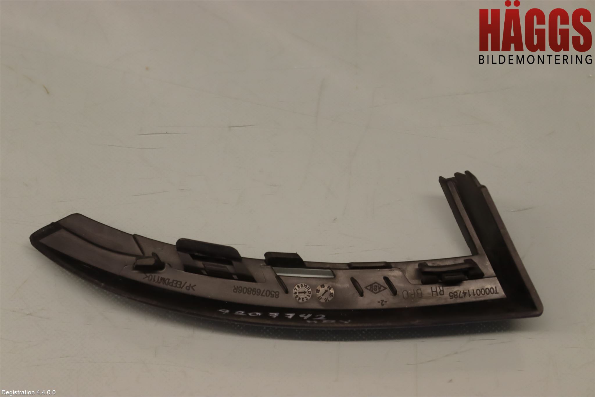 Renault CLIO IV 12-16 Stötfångarlist Bak