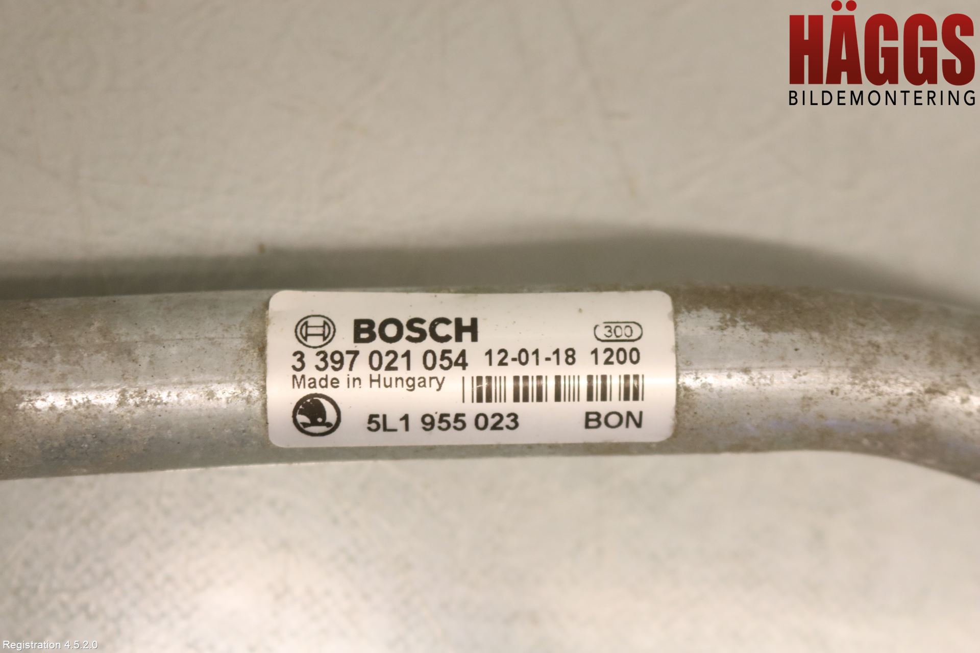 Skoda YETI Torkarmekanism Vindruta