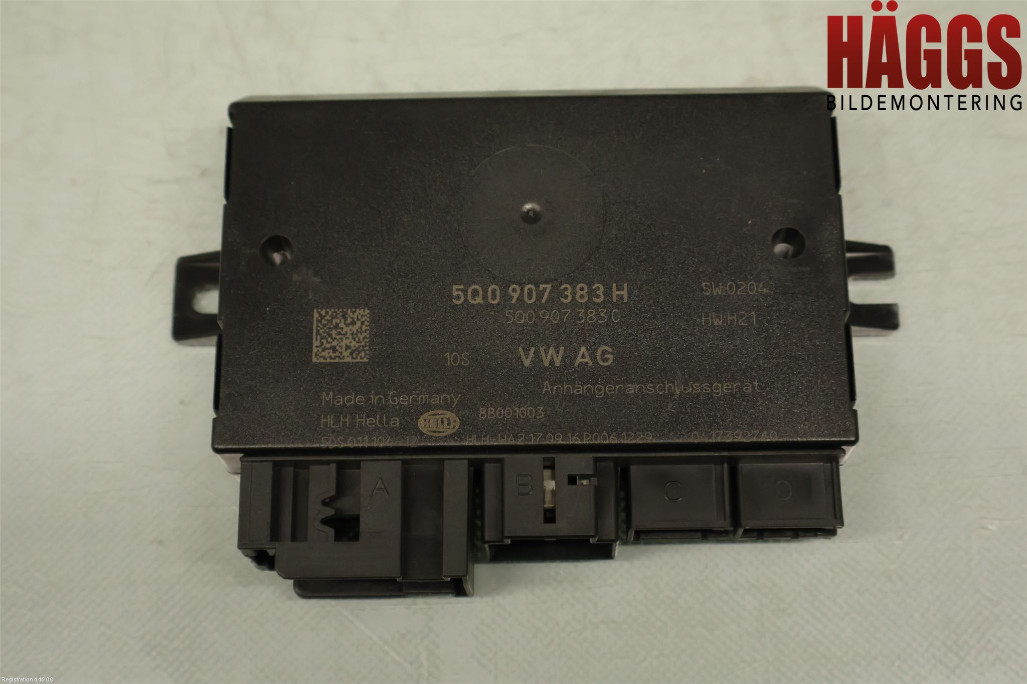 Volkswagen VW GOLF / E-GOLF VII 13-20 Styrenhet Dragkrok