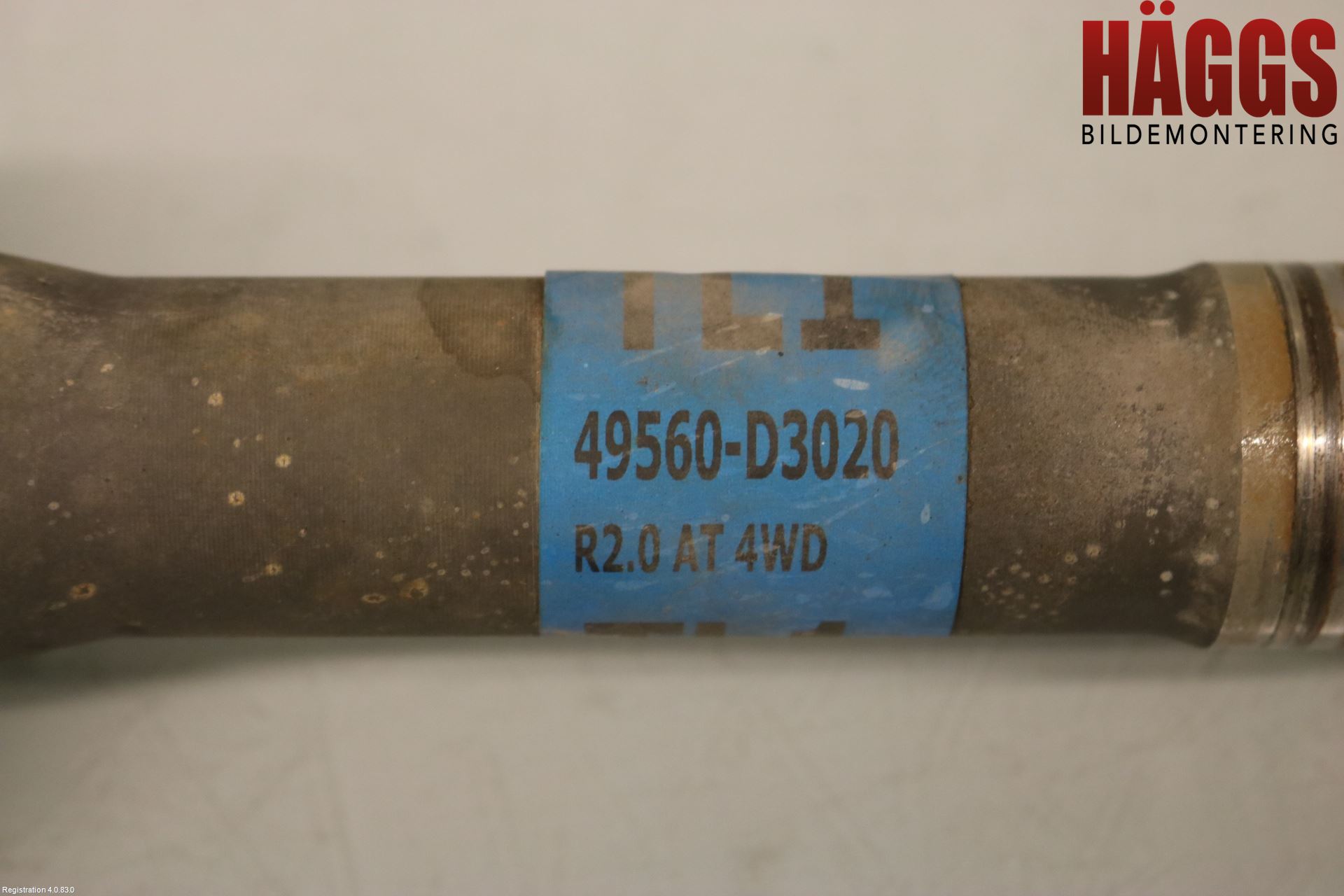 Kia SPORTAGE (QL) 16-21 Drivaxel Fram Höger