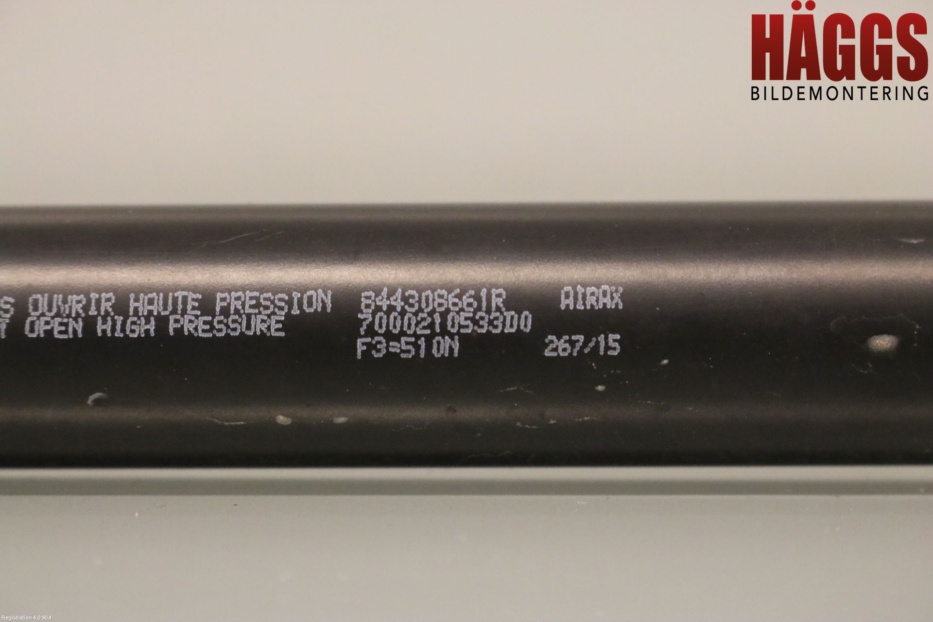 Renault CLIO IV 12-16 Gasfjäder Baklucka