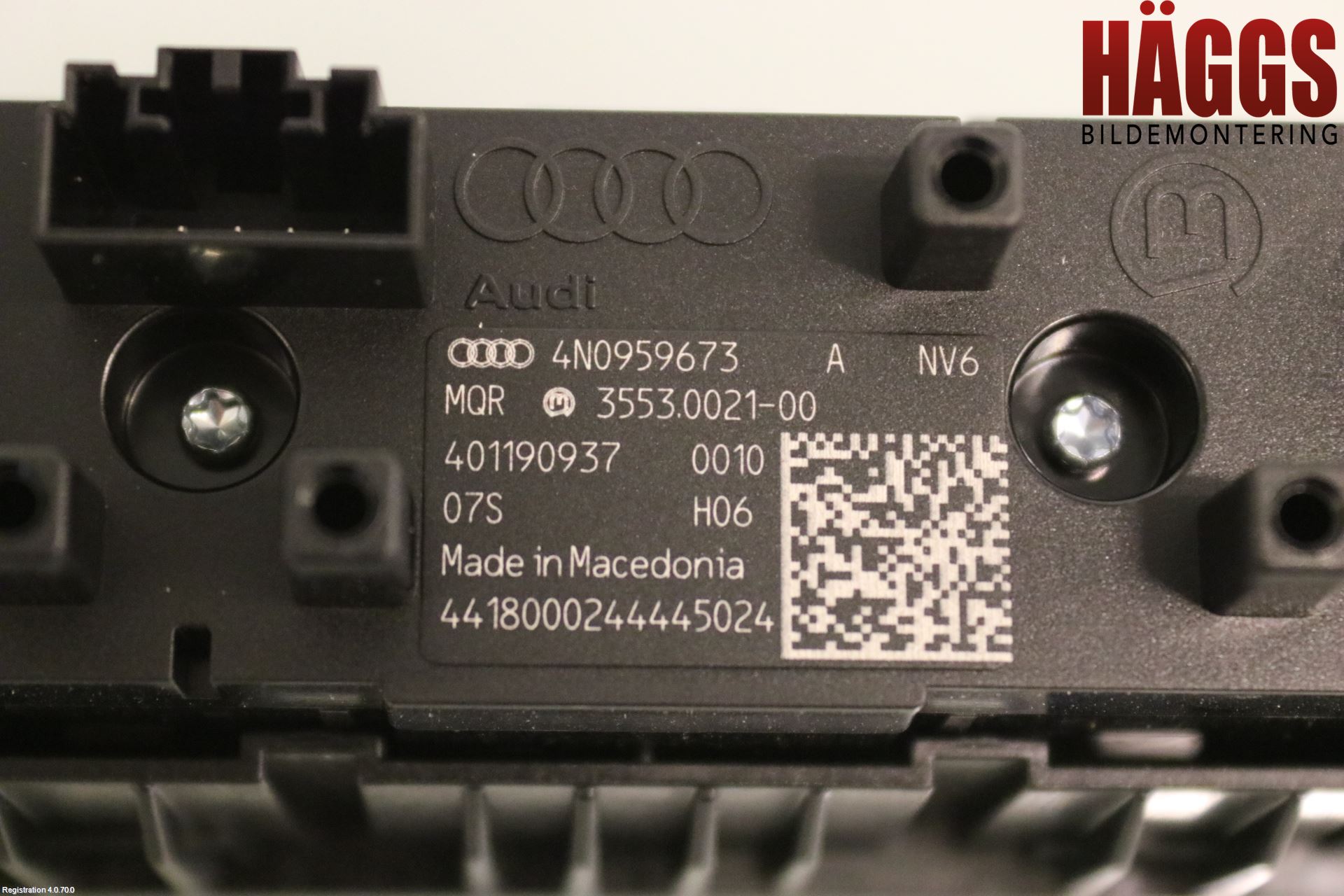 Audi A6 F2/C8 19- Strömställare Multifunktion