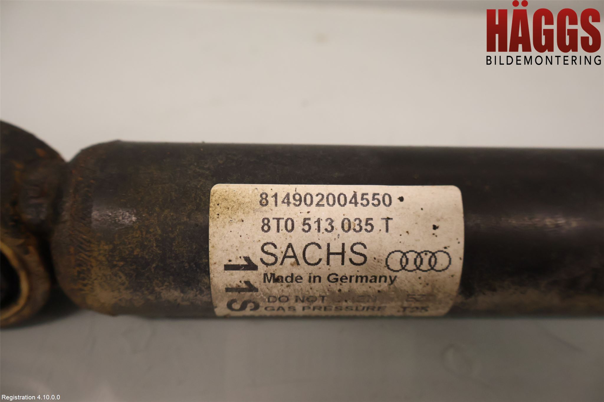 Audi A5 07-16 Stötdämpare Bak