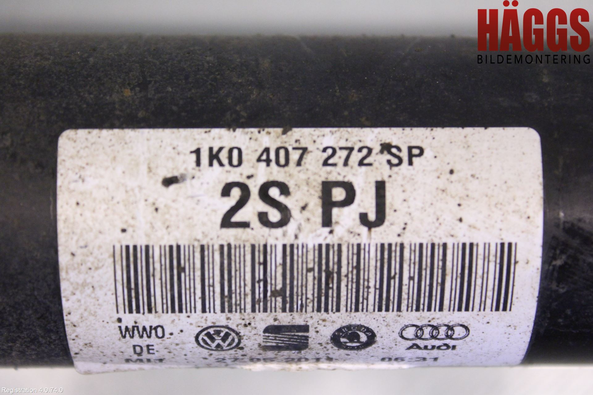 Skoda OCTAVIA (1Z) 05-13 Drivaxel Fram Höger