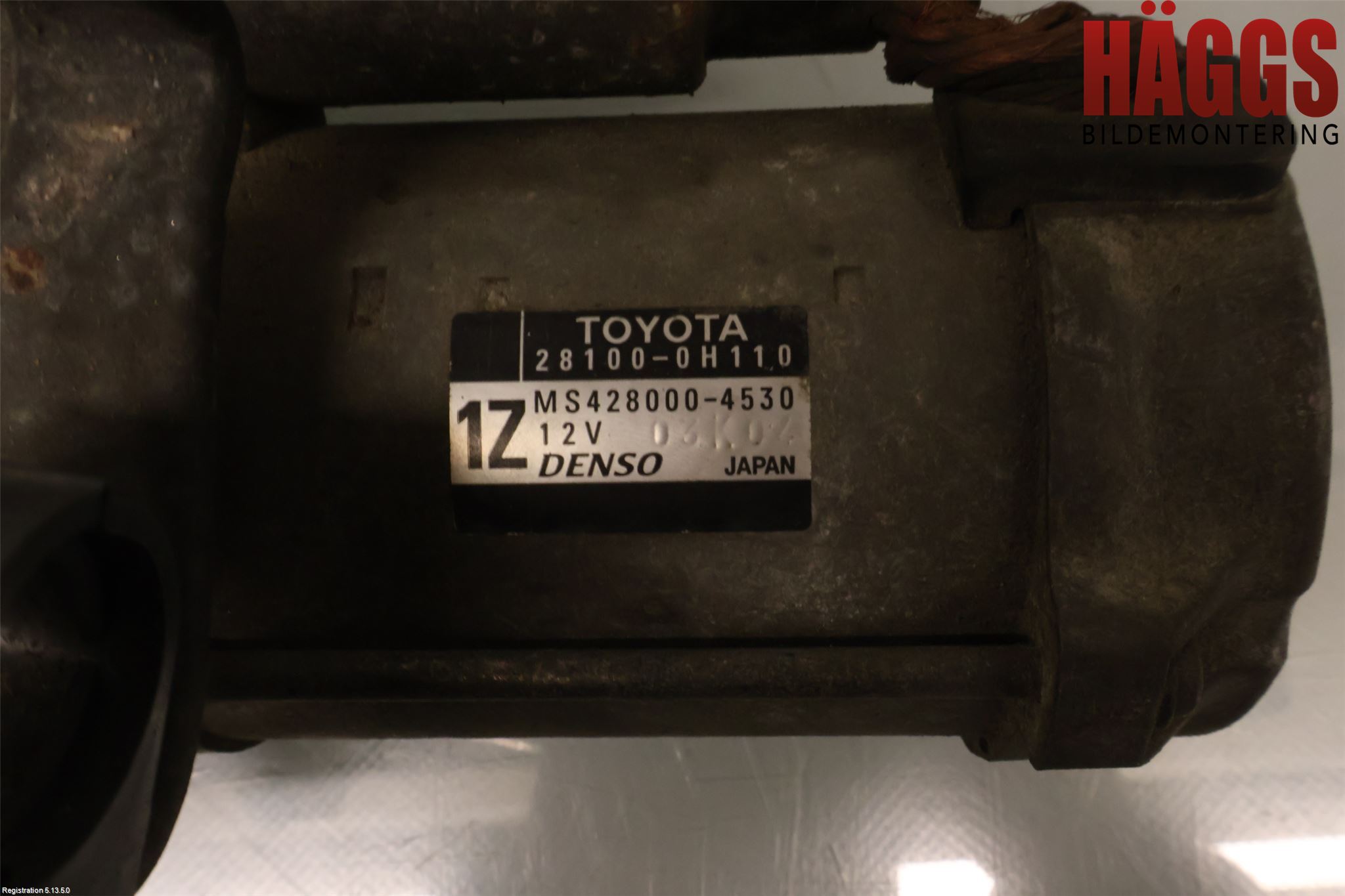 Toyota AVENSIS 07-08 Startmotor