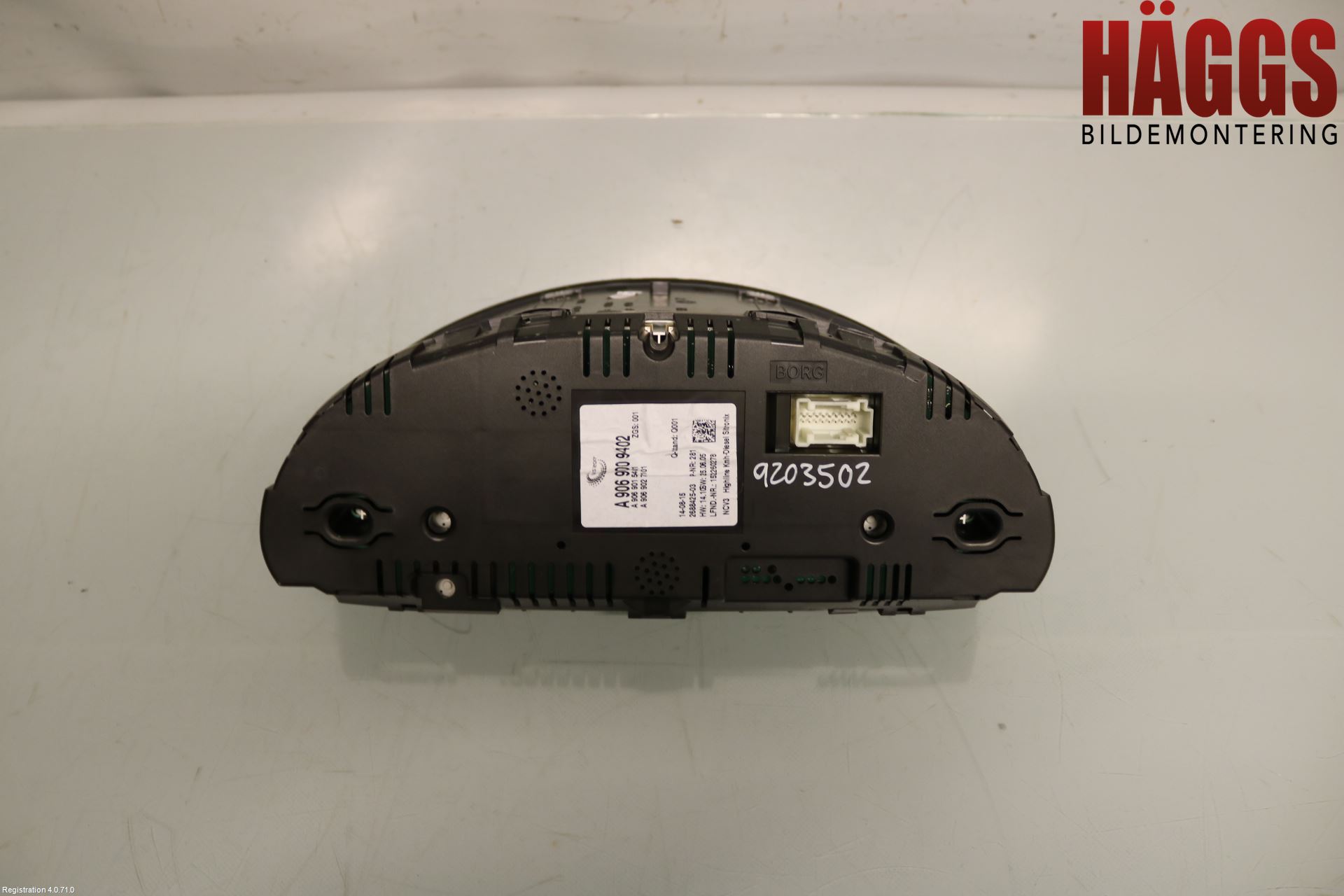 Mercedes-Benz MB SPRINTER (W906) 06-18 Instrument Komb