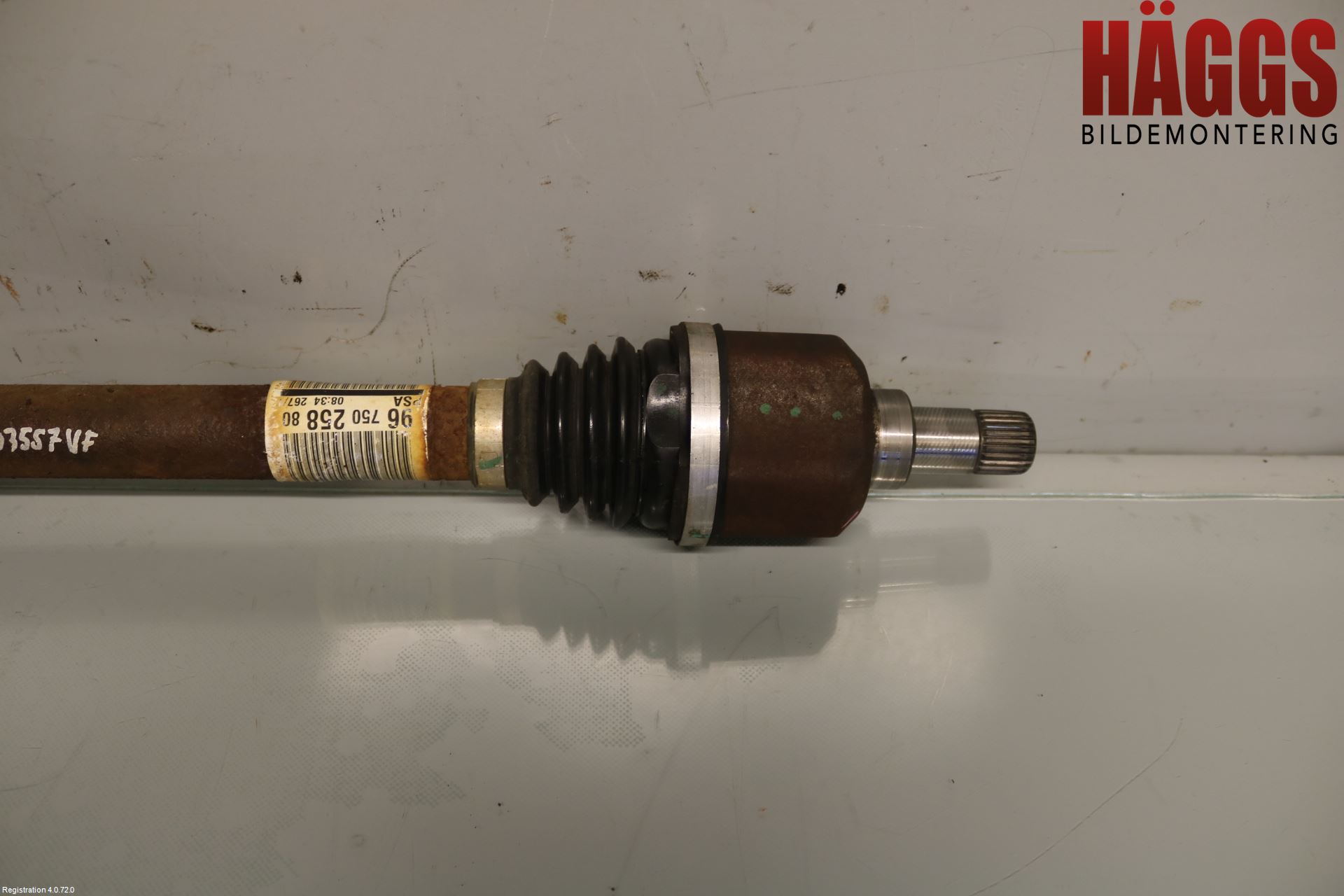 Citroen C4 PICASSO 14-18 Drivaxel Fram Vänster