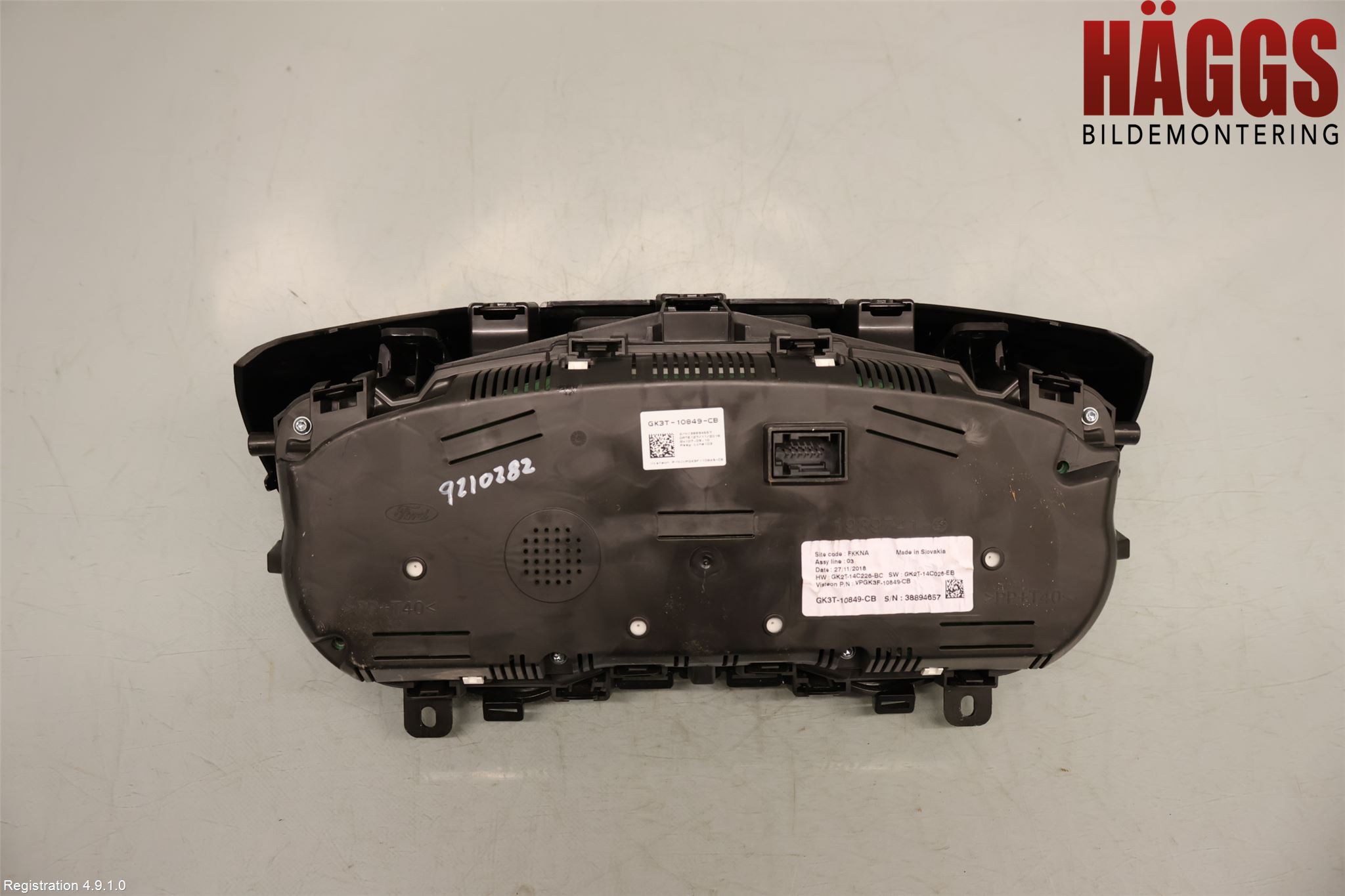 Ford TRANSIT SKÅP/BUSS 14-22 Instrument Komb