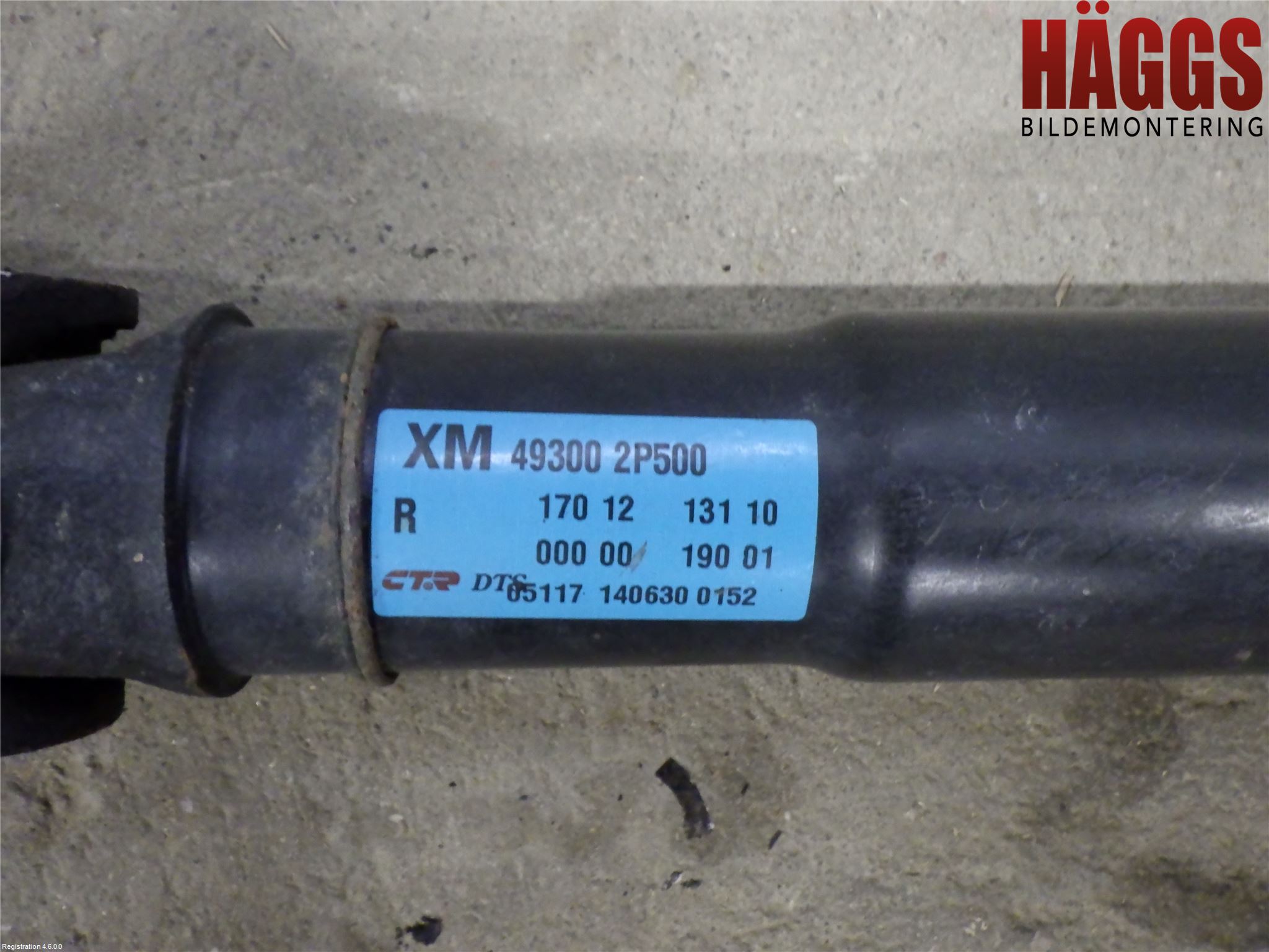 Kia SORENTO 10-14 Mellanaxel Komp