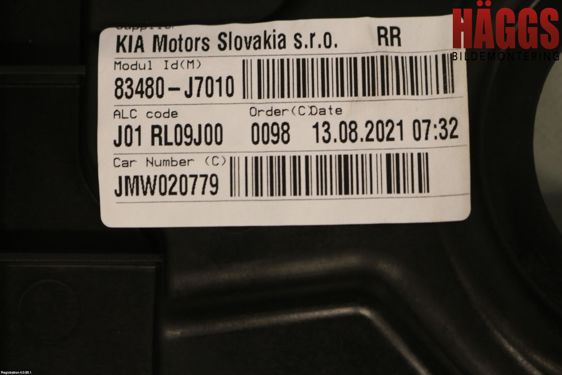 Kia CEED/CEED SW 19- Fönsterhissmekanism