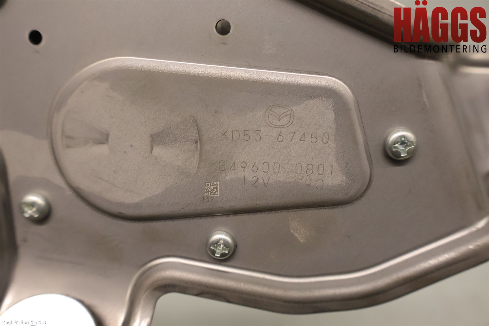 Mazda CX-5 12-17 Torkarmotor Baklucka