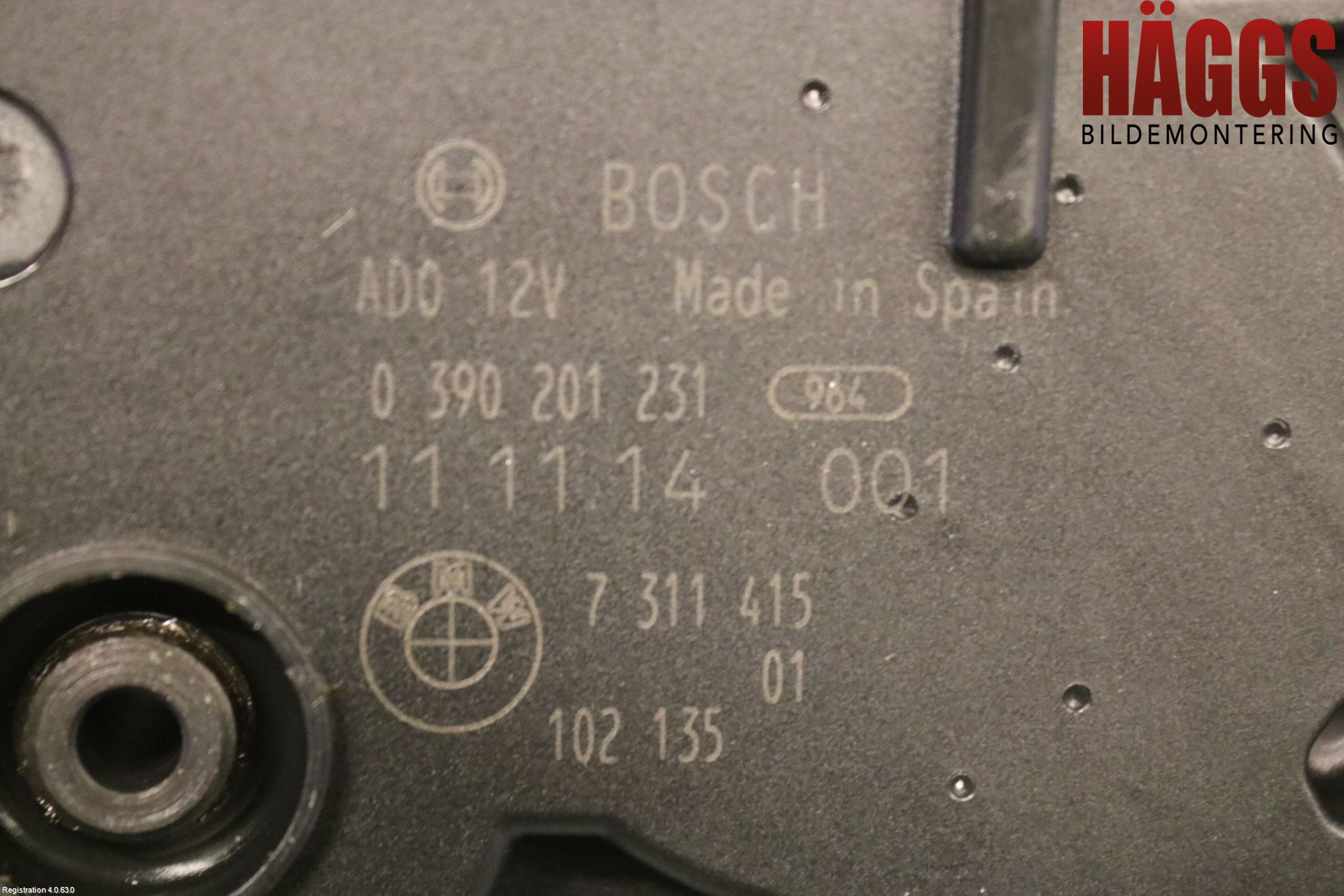 BMW 5 F10/F11/F18 09-17 Torkarmotor Baklucka