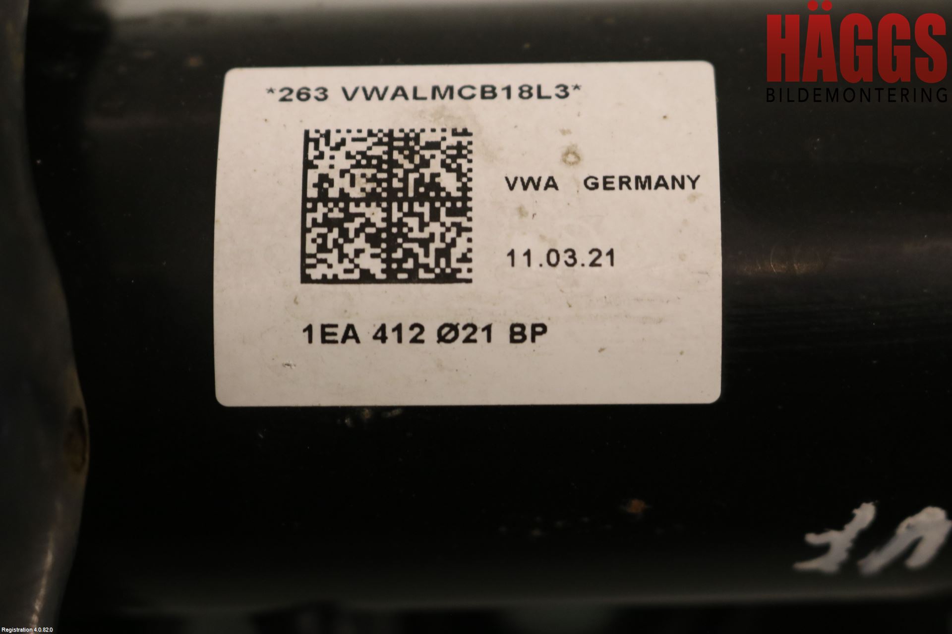 Volkswagen VW ID.4 21- Fjäderben Fram Vänster