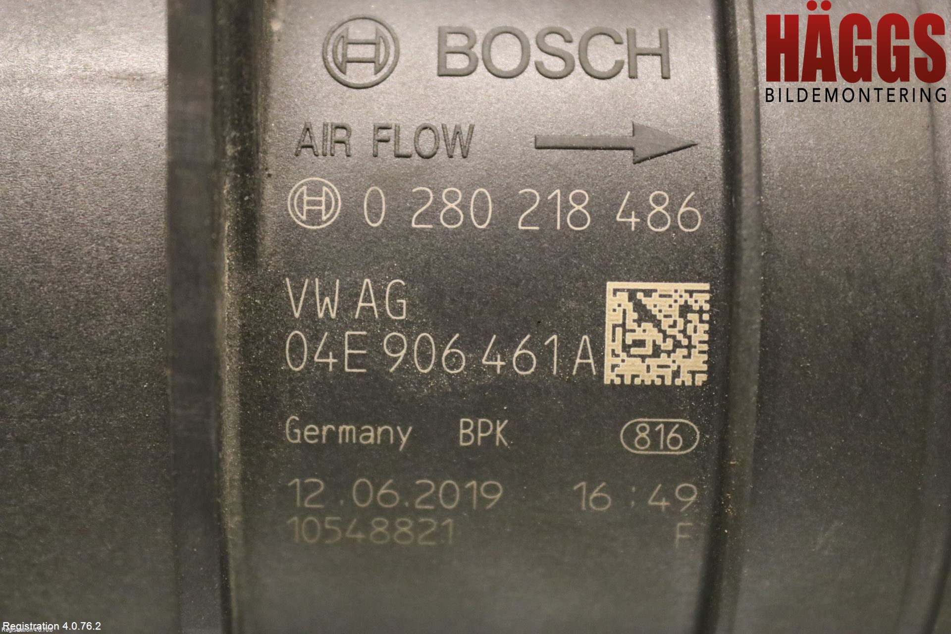 Audi A6 F2/C8 19- Injluftmassamätare