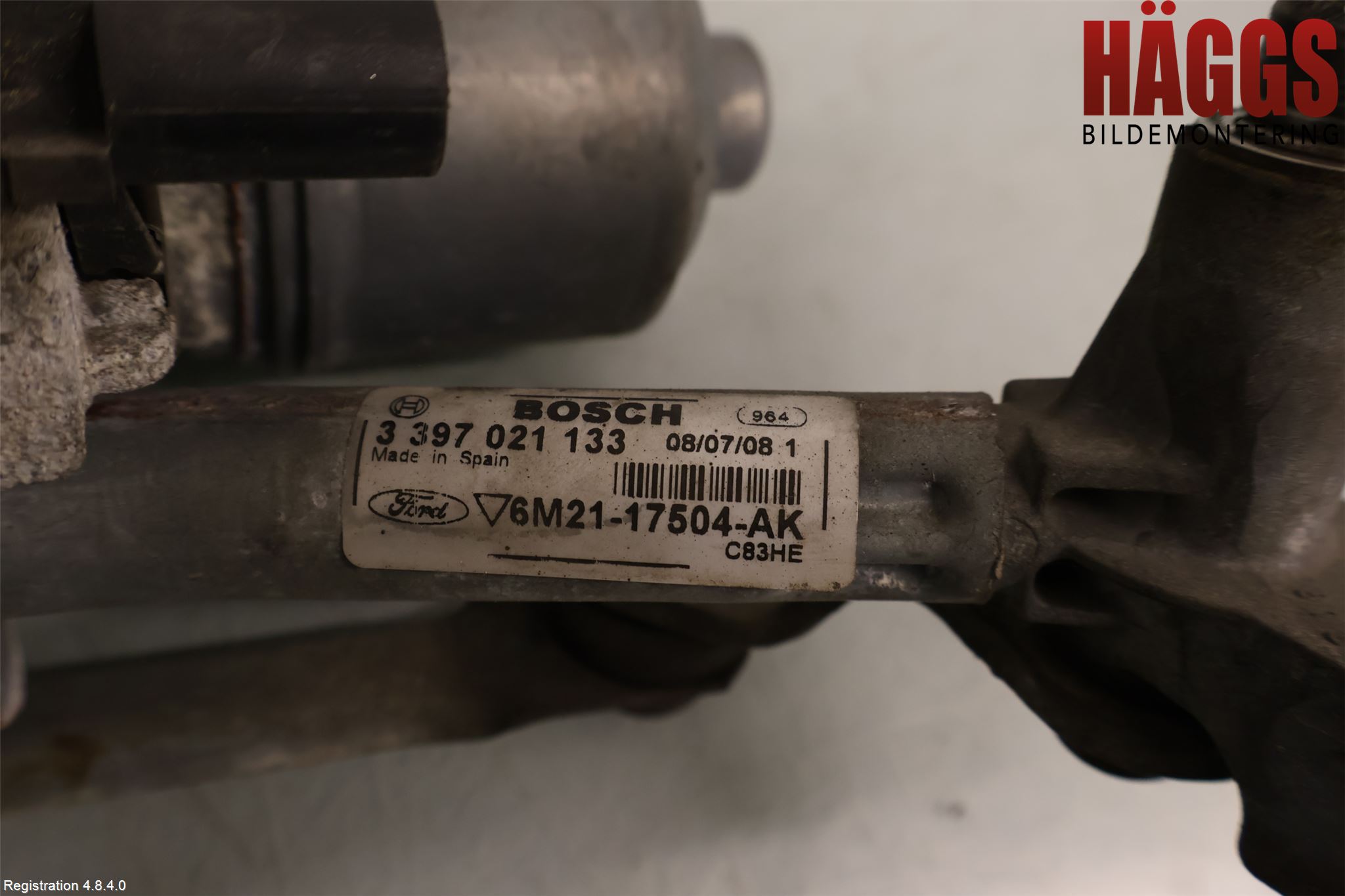 Ford GALAXY 06-15 Torkarmotor Vindruta