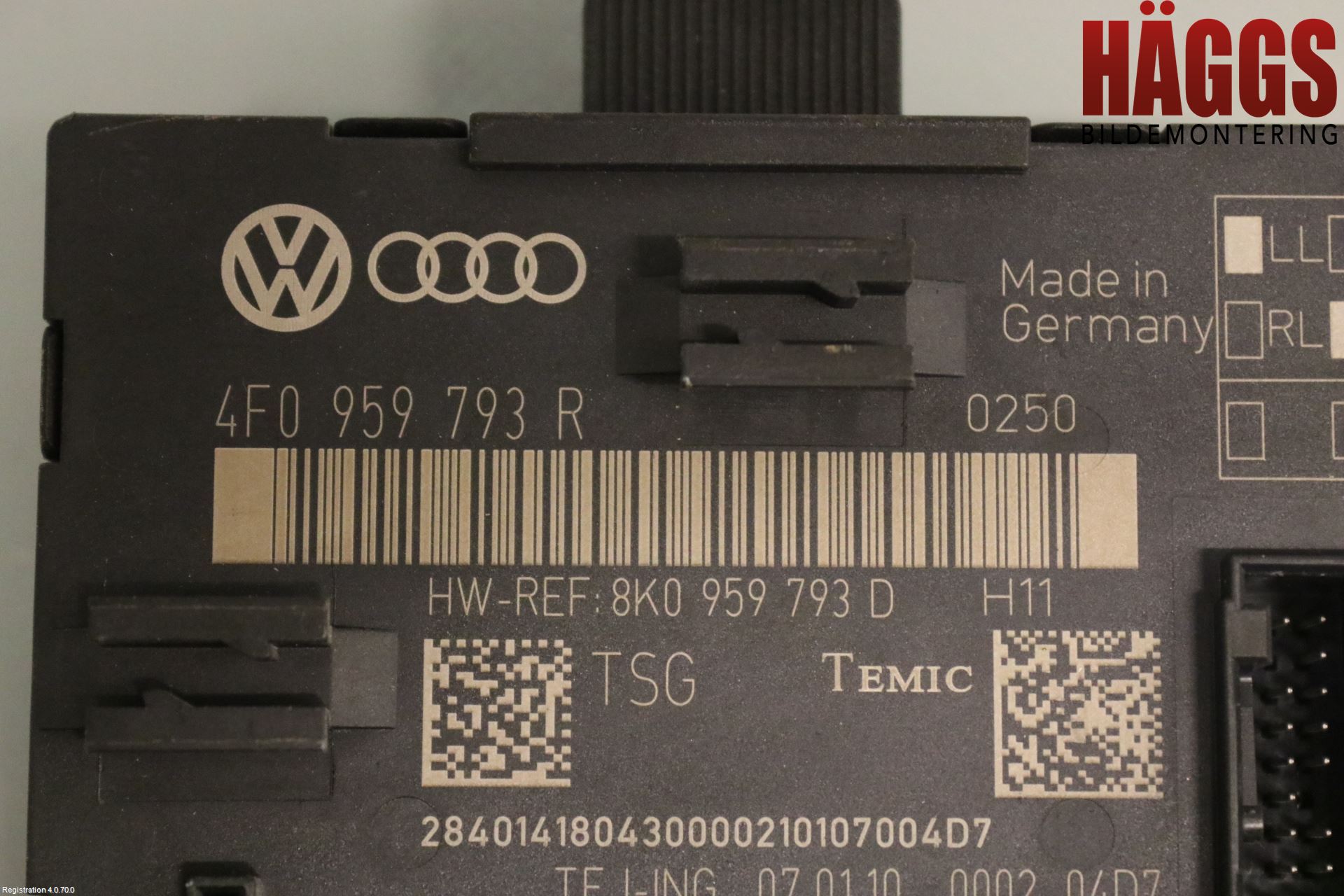 Audi A6/S6     05-11 Styrenhet Dörr