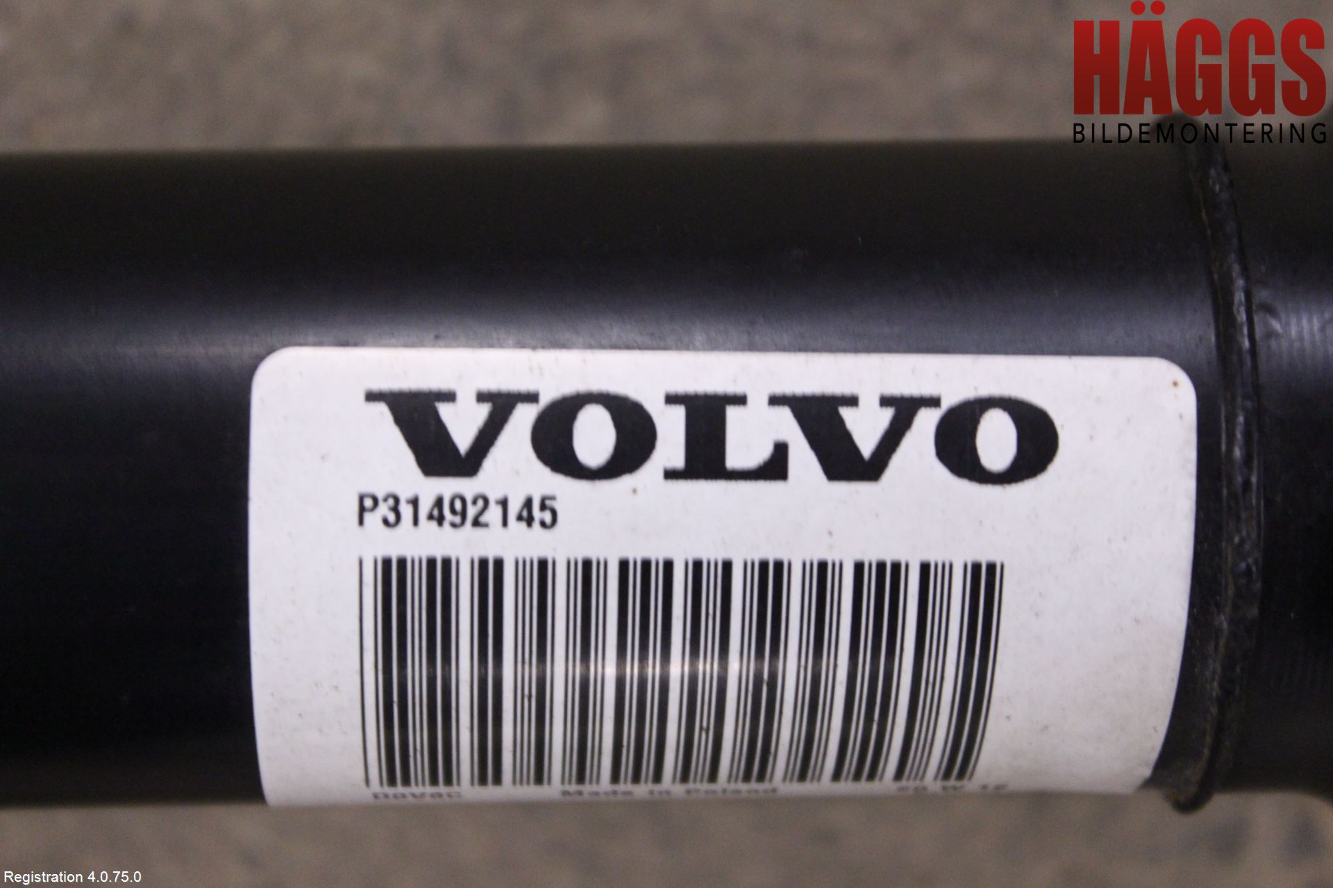 Volvo XC60 18- Mellanaxel Komp