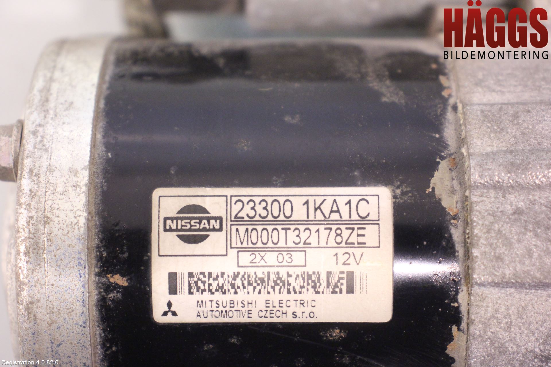Nissan JUKE 10-14 Startmotor