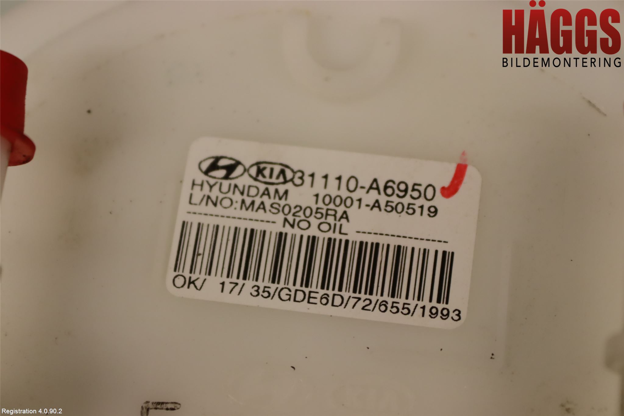 Kia CEED 12-18 Bränslepump El