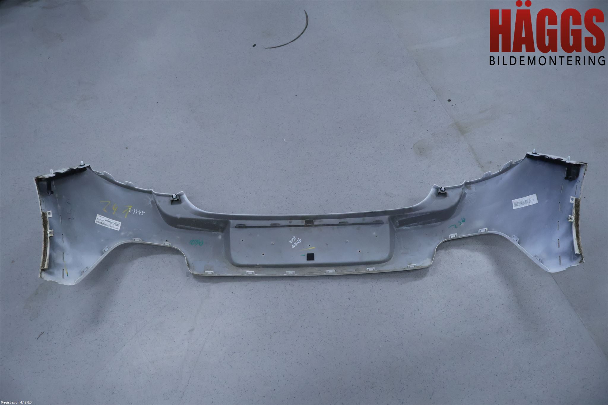 Citroen COTROEN C3 17-24 Stötfångarbeklädnad Bak