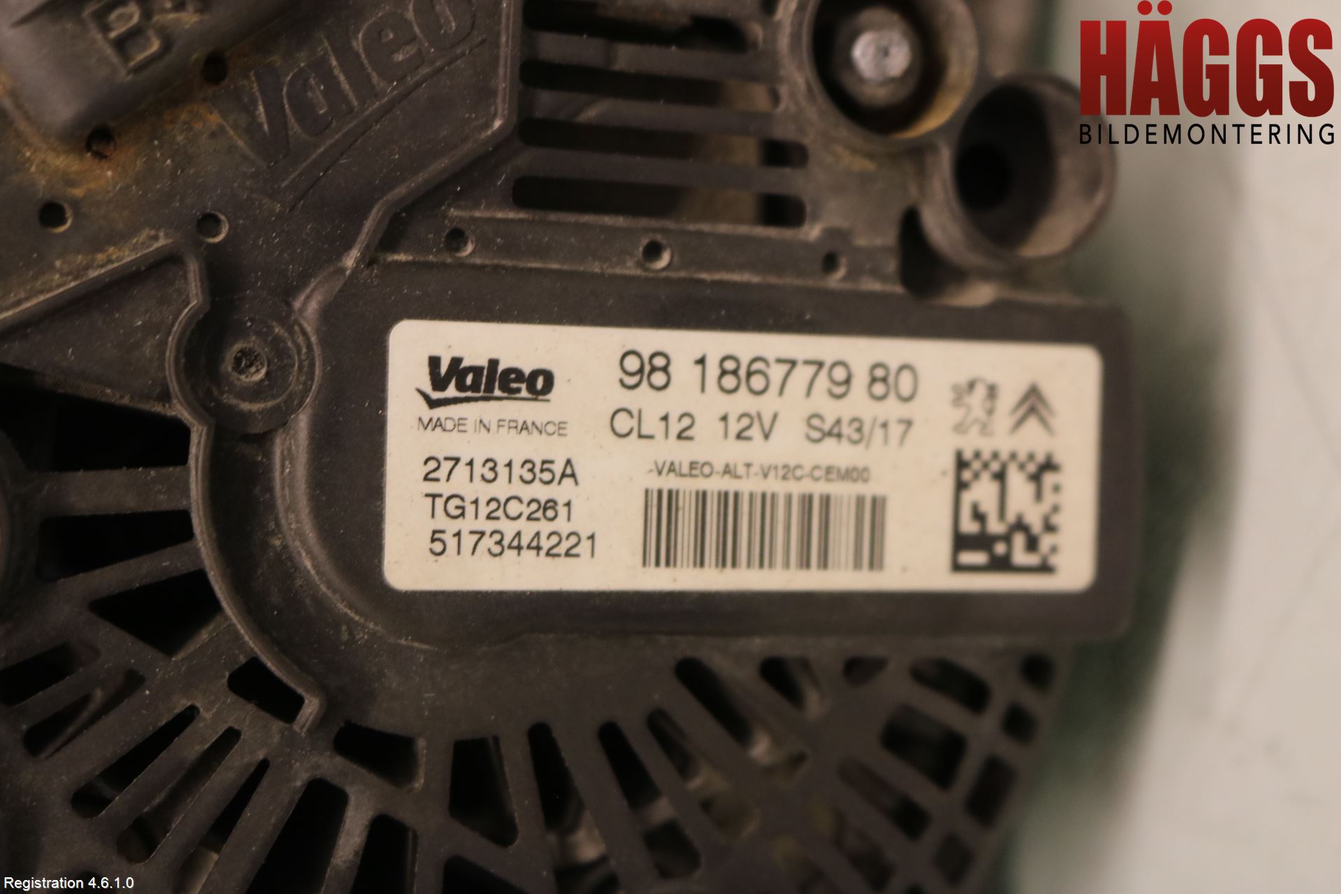 Peugeot PEUGOT 208 16-19 Generator