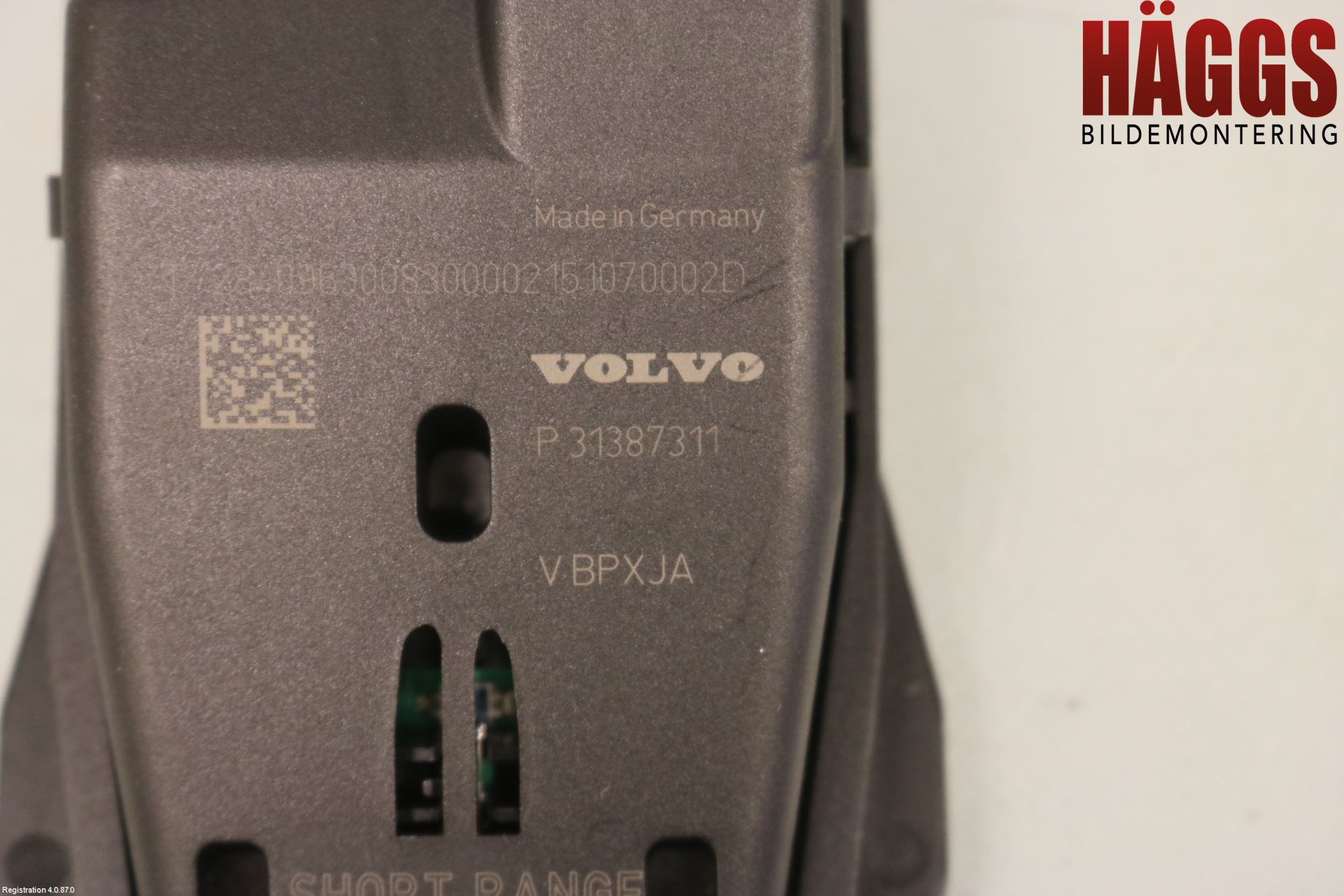 Volvo V70 14-16 Sensor Aktivt Kollisionsskydd