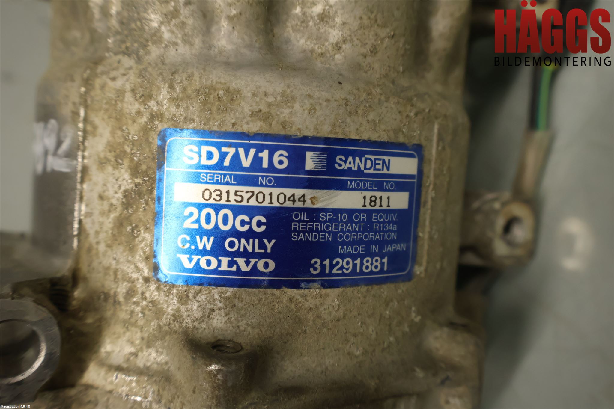 Volvo V50 08-12 Ac Kompressor