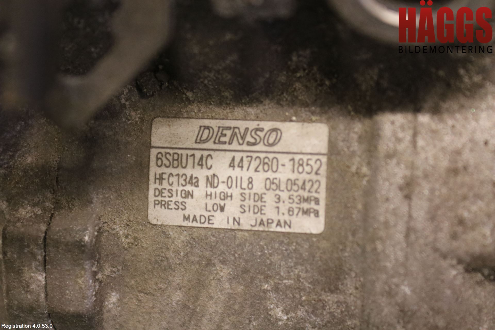 BMW 3 E90/91 SED/TOU 05-12 Ac Kompressor
