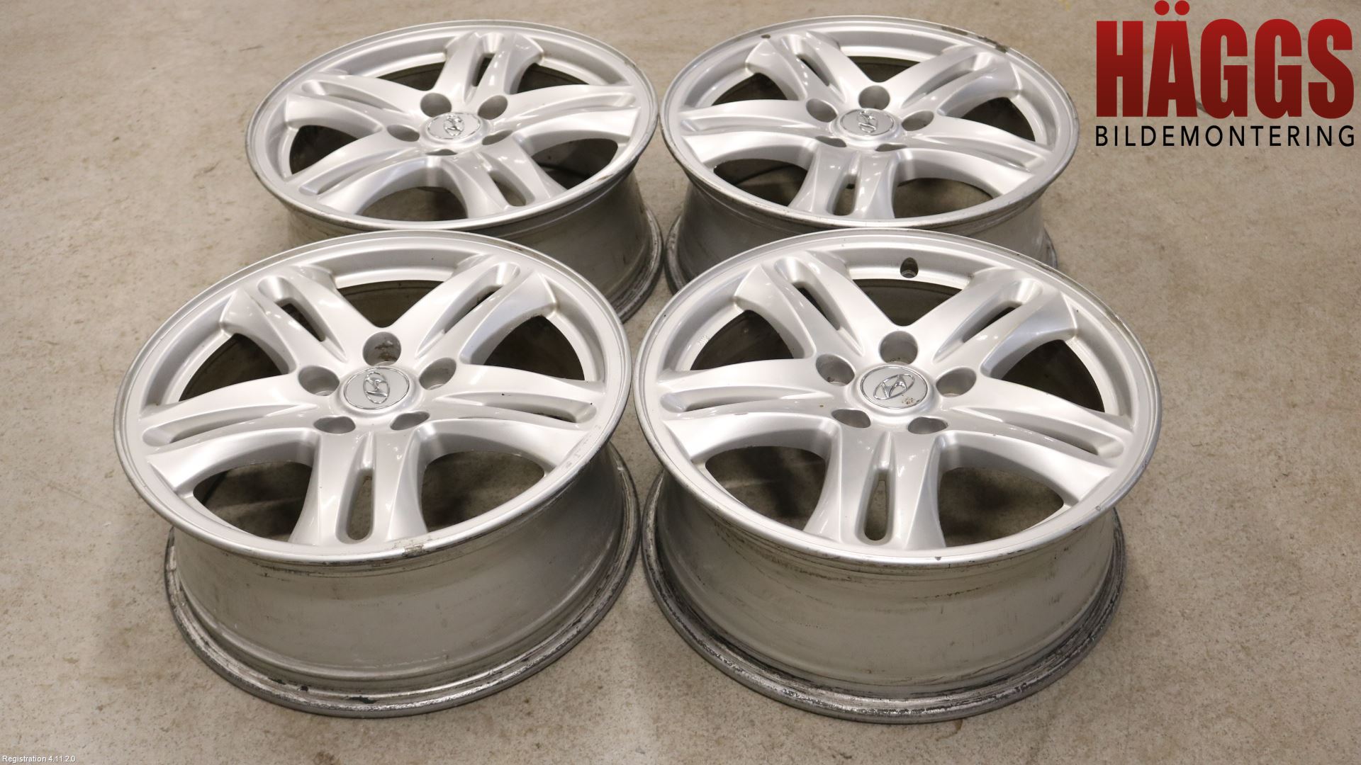 Hyundai SANTA FE  06-12 Fälgsats Aluminium