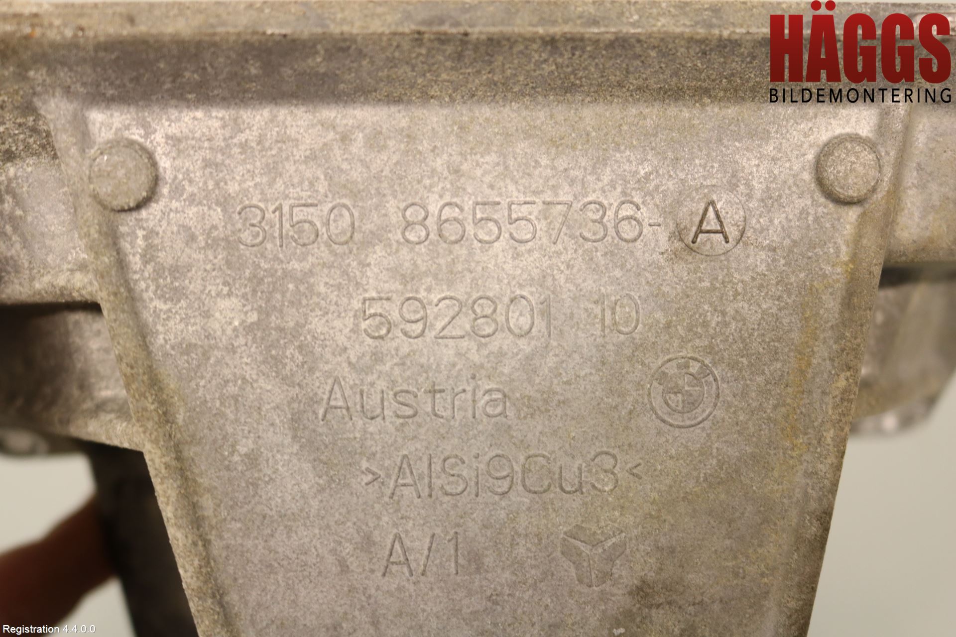 BMW 4 F36 Gran Coupé 14-20 Framvagn Diffrential