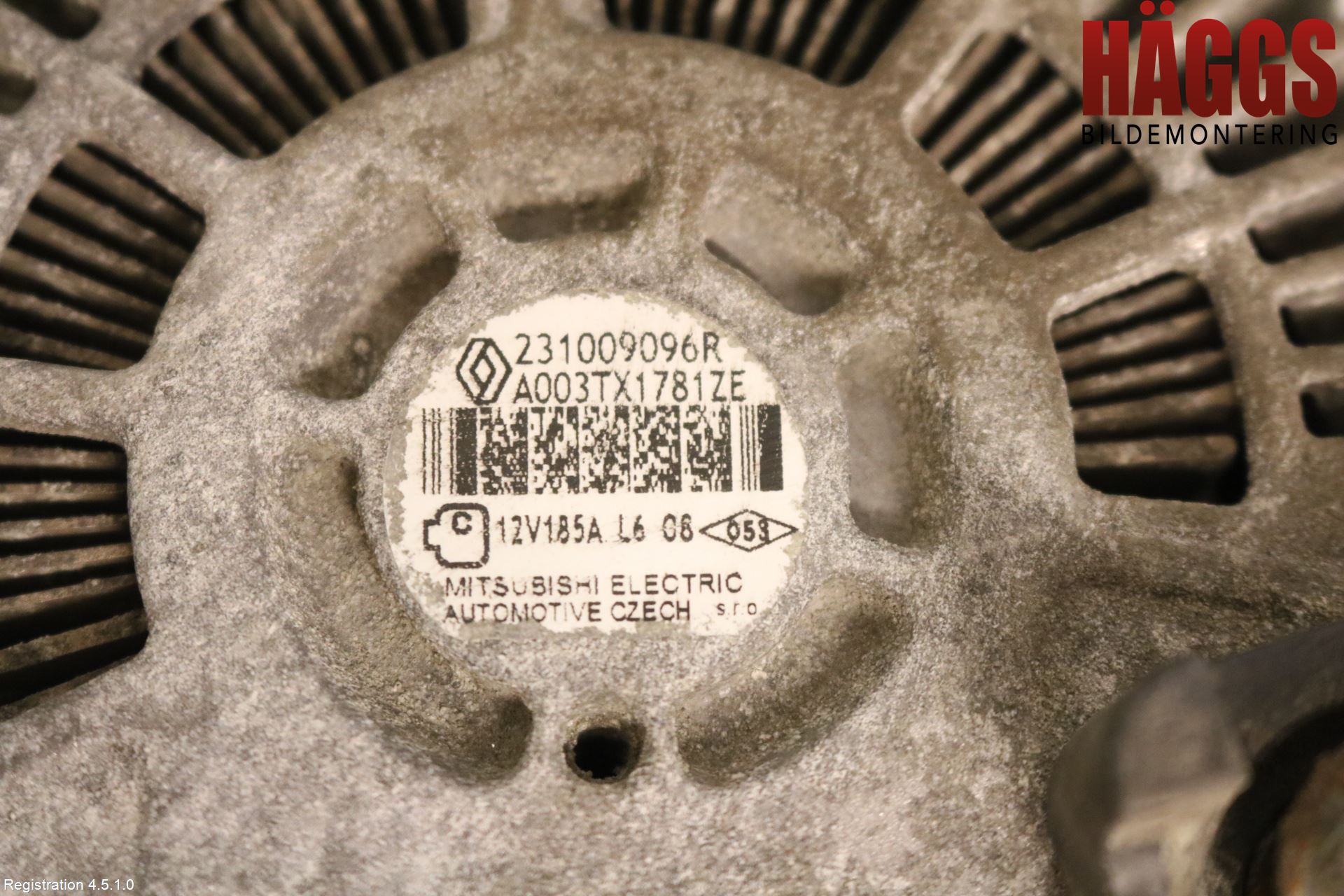 Renault TRAFIC/E-TECH 15- Generator