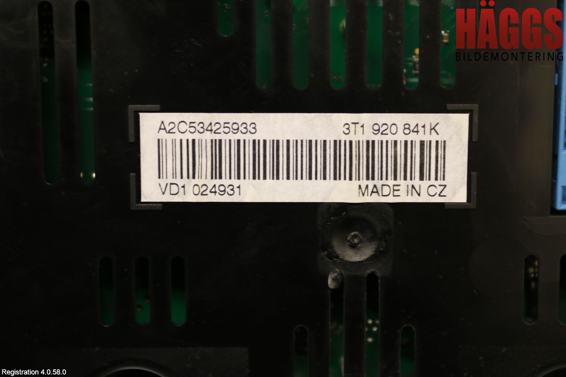 Skoda SUPERB 09-15 Instrument Komb