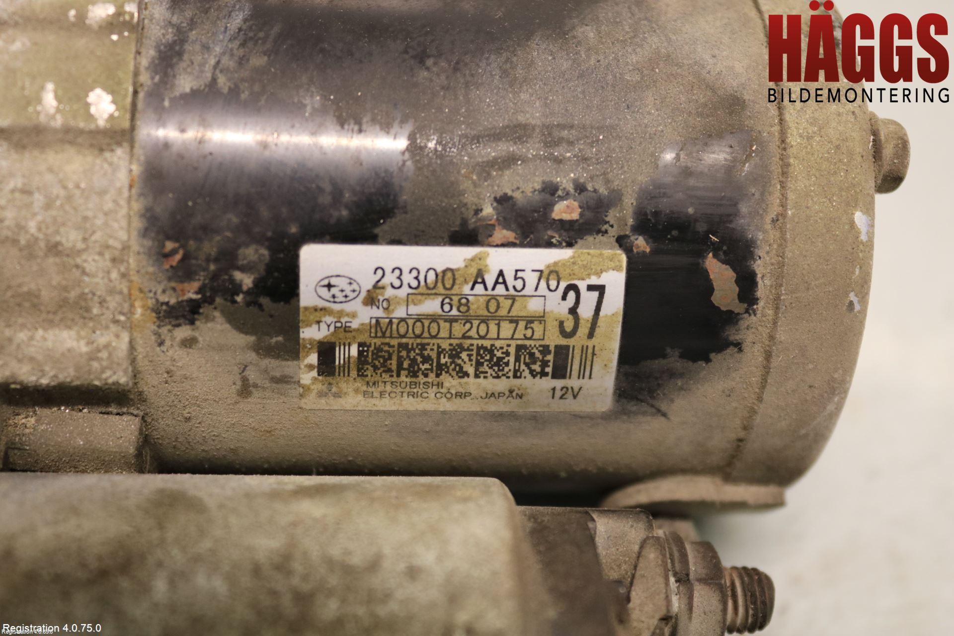 Subaru OUTBACK   07-09 Startmotor