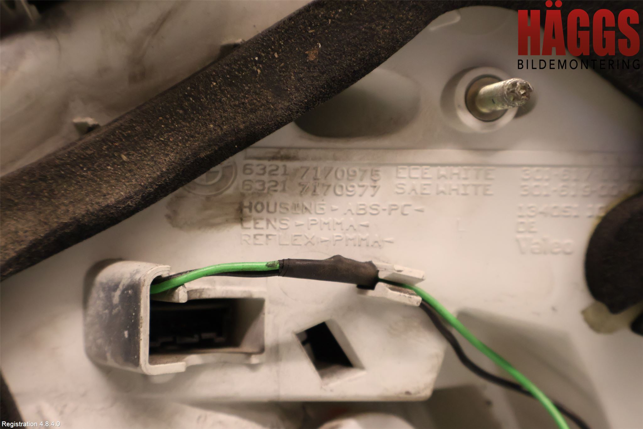 BMW 6 E63/64    02-10 Bakljus Vänster