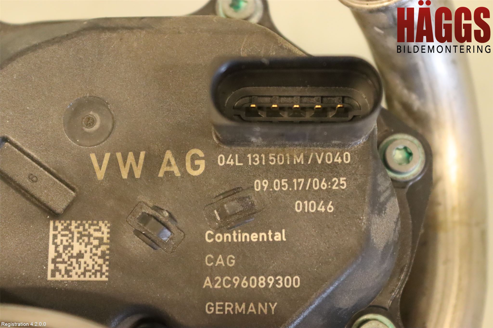 Volkswagen VW PASSAT 15-19 Avgaskylare