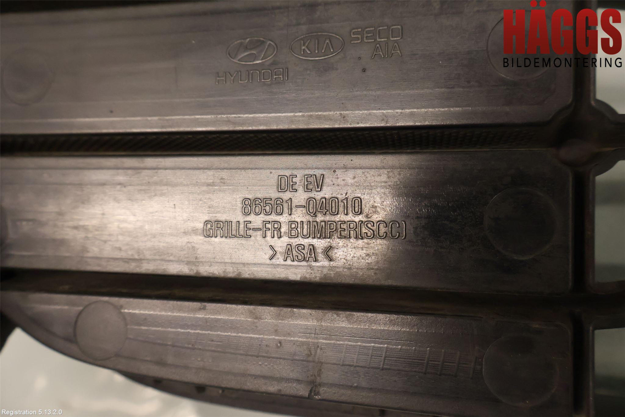 Kia NIRO (DE) 17-22 Stöt Utfyllnad-List-Grill