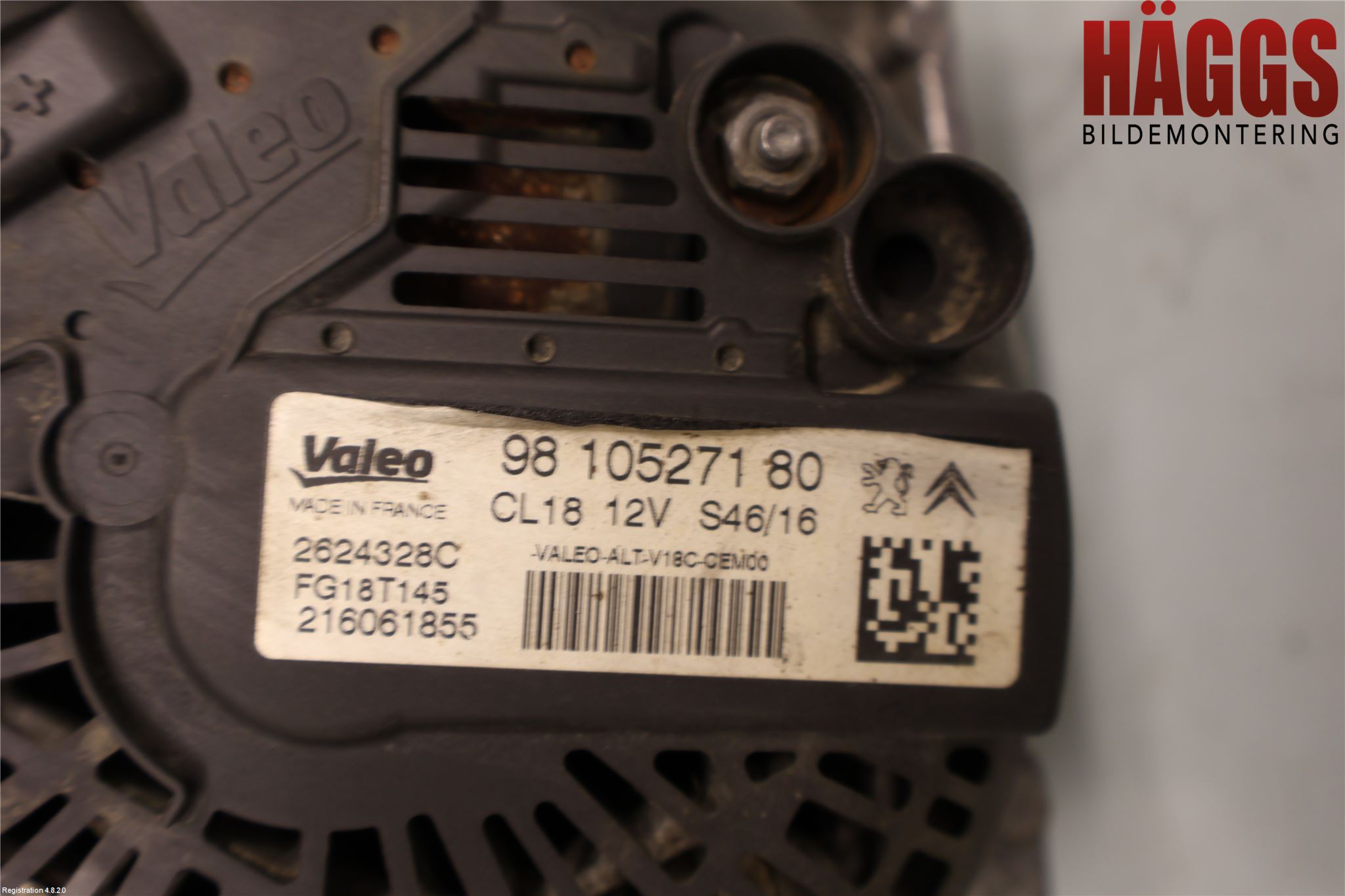Peugeot PARTNER 16-18 Generator