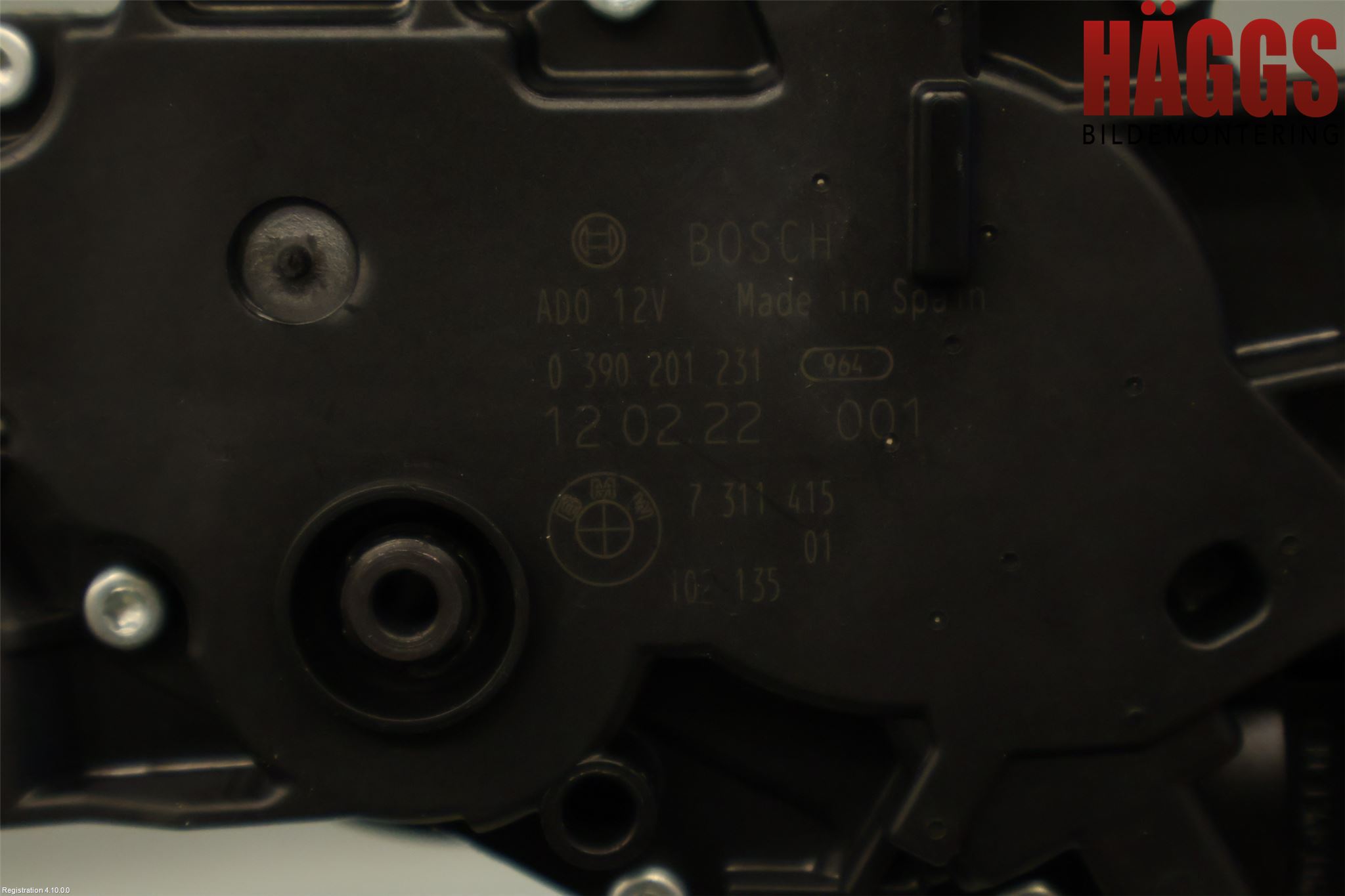 BMW 5 F10/F11/F18 09-17 Torkarmotor Baklucka