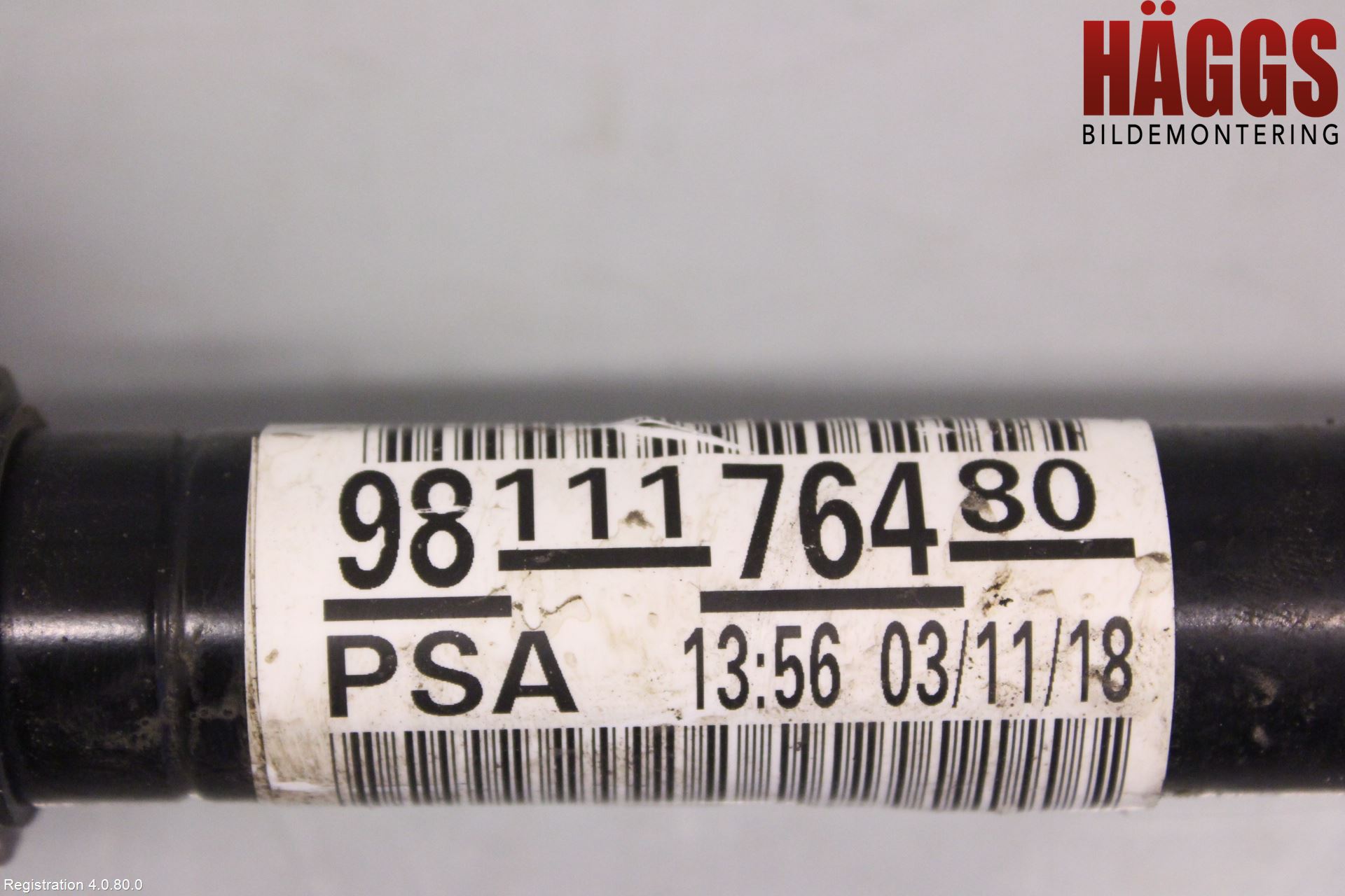 Peugeot 508 19- Drivaxel Fram Höger