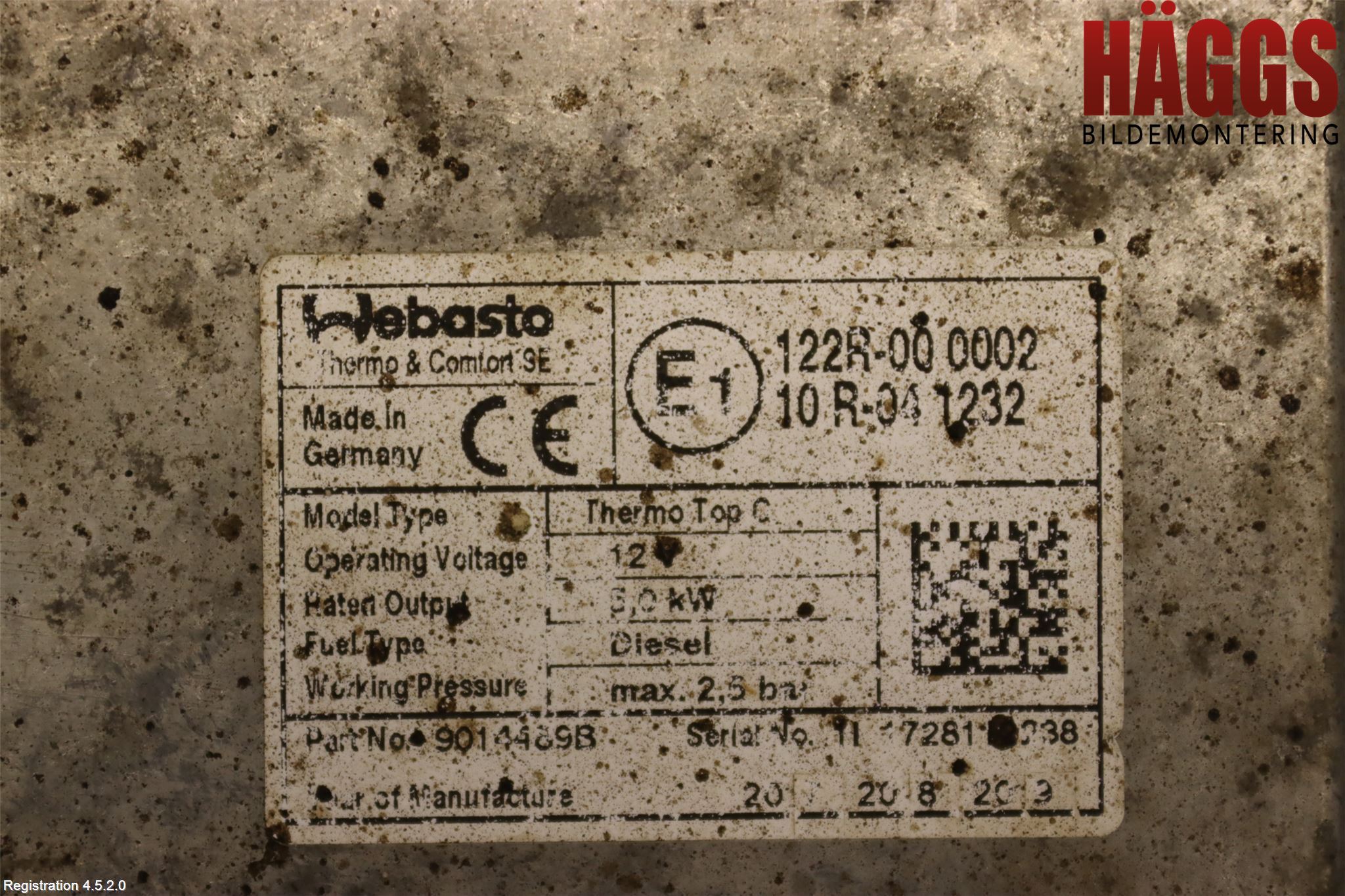Iveco DAILY 14->> Dieselvärmare