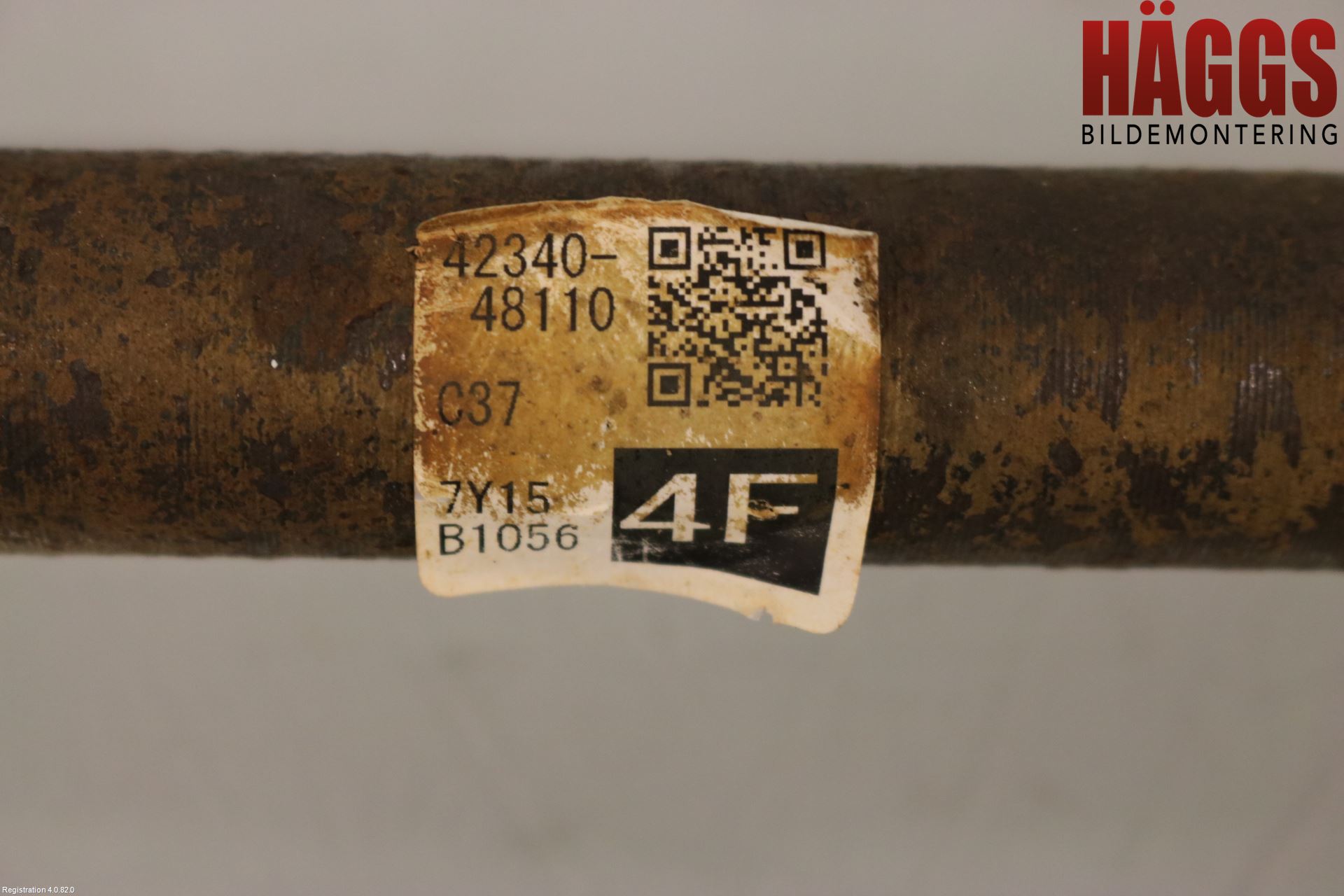 Toyota RAV4 13-18 Drivaxel Bak Höger