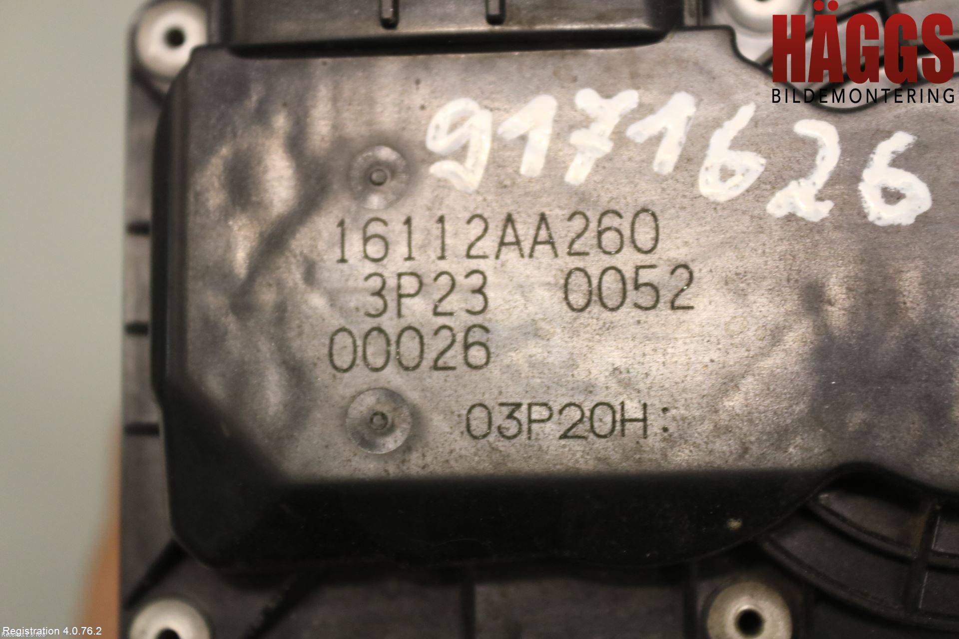 Subaru XV 12-17 Injspjällhus