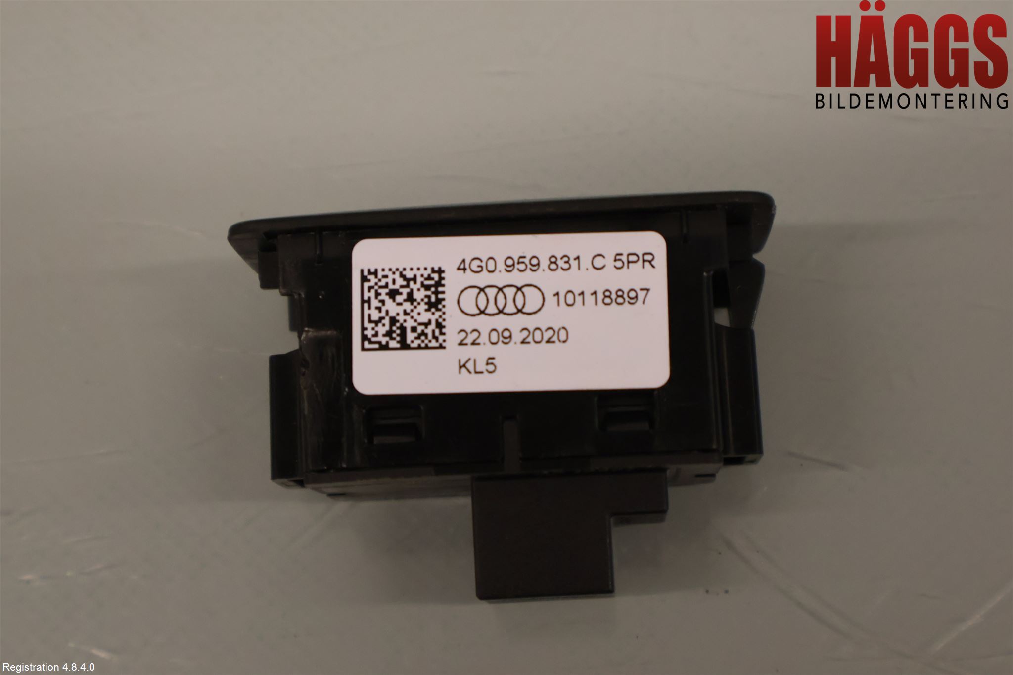 Audi Q5/SQ5 17- Strömställare Baklucka